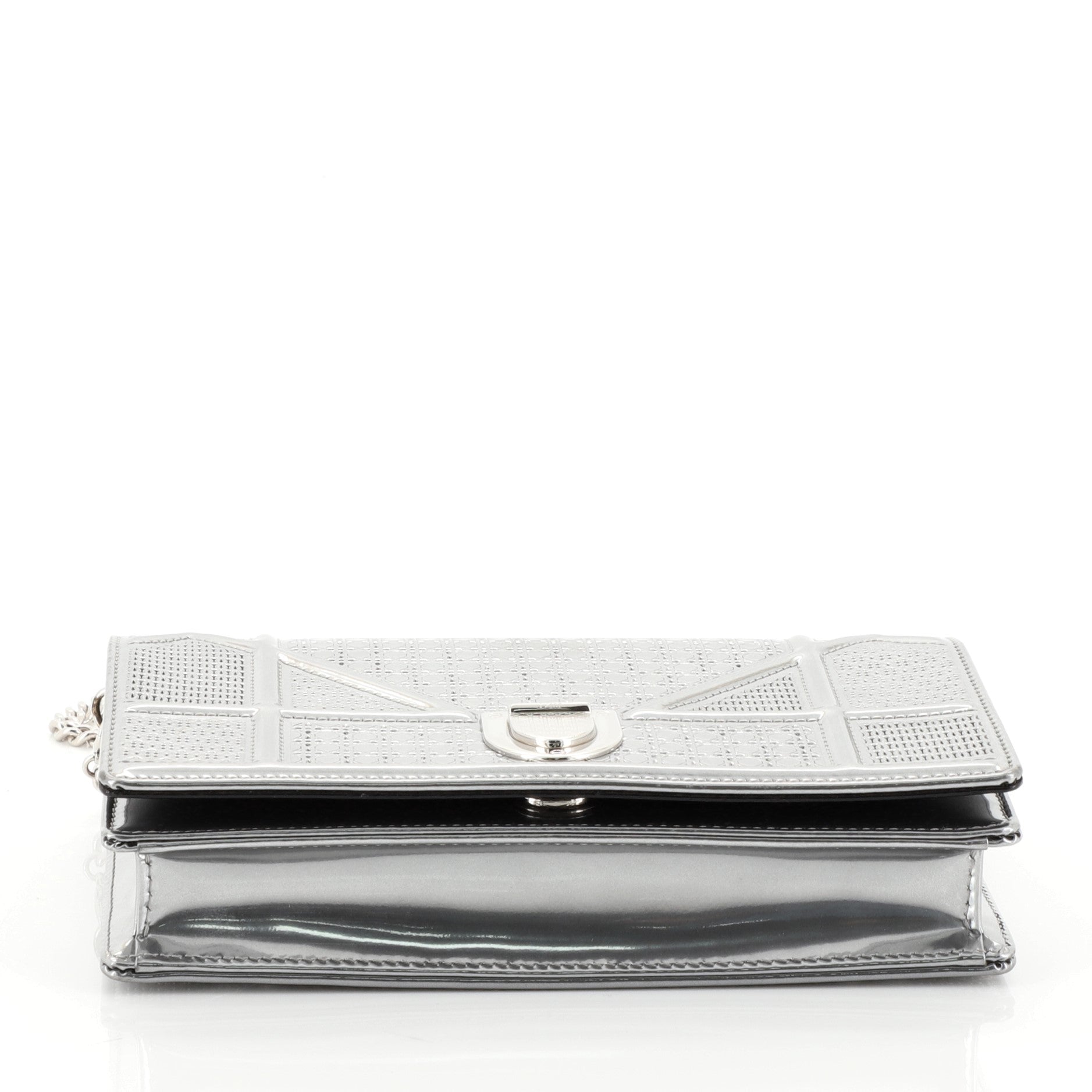 Diorama Flap Bag Cannage Embossed Calfskin Mini