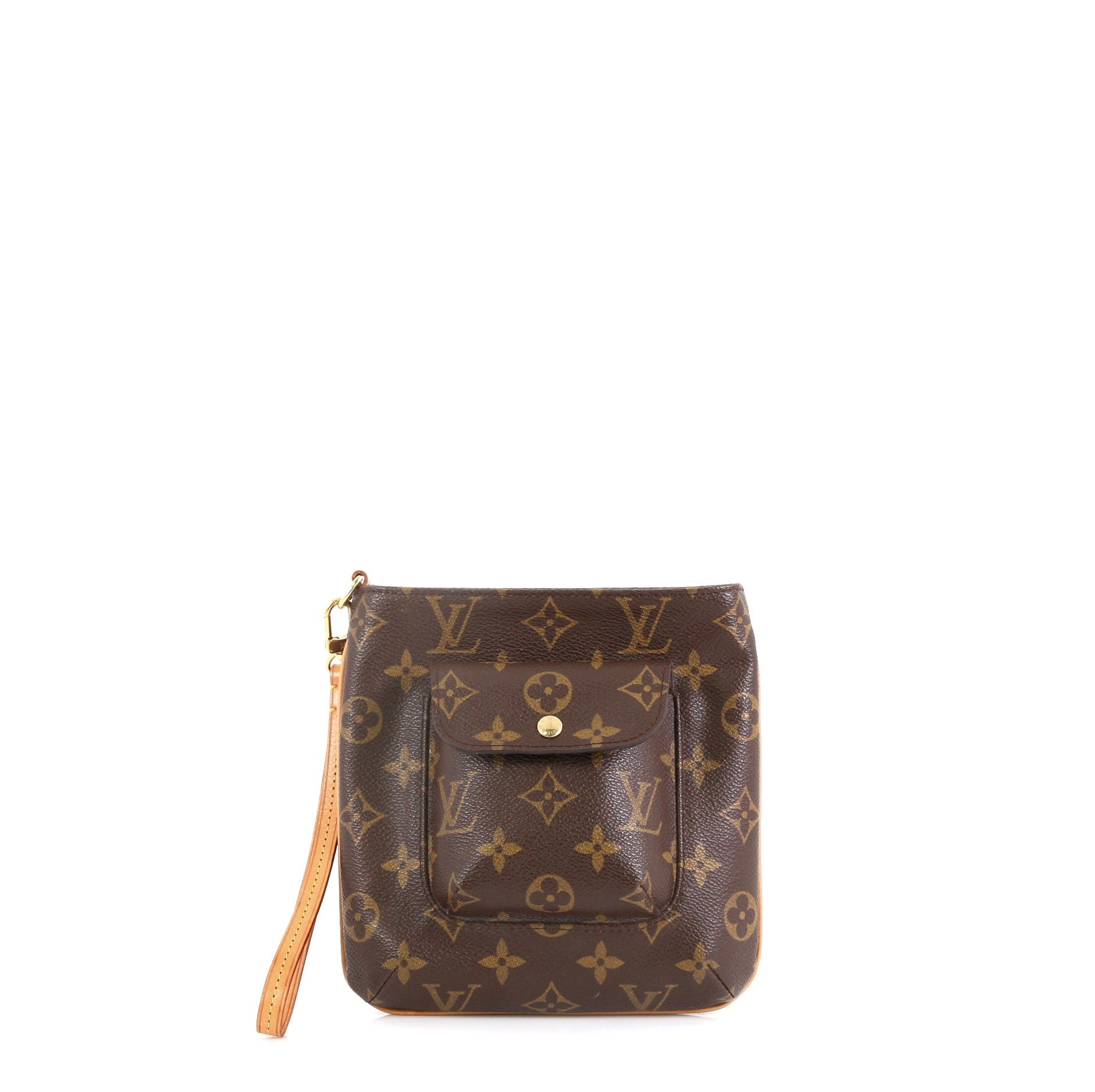 Partition Wristlet Clutch Monogram Canvas