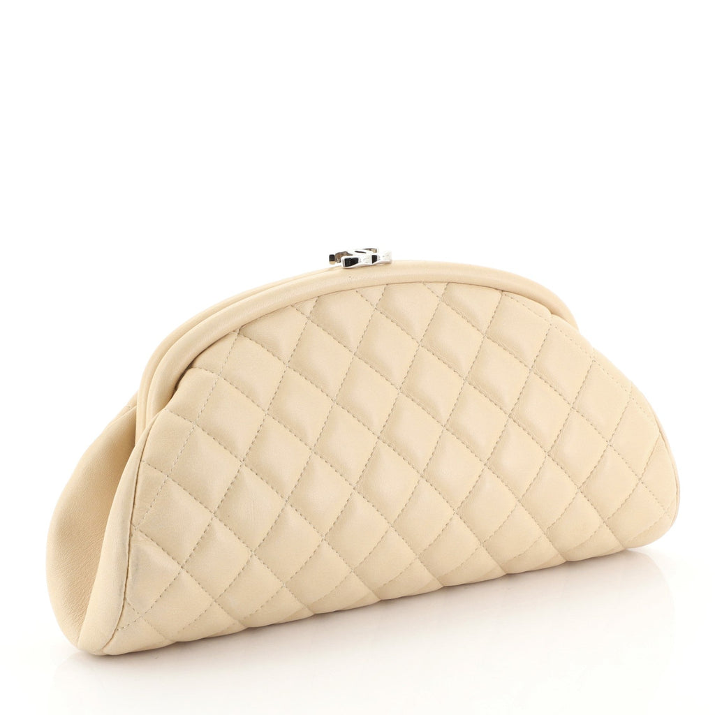 Timeless Clutch Quilted Lambskin