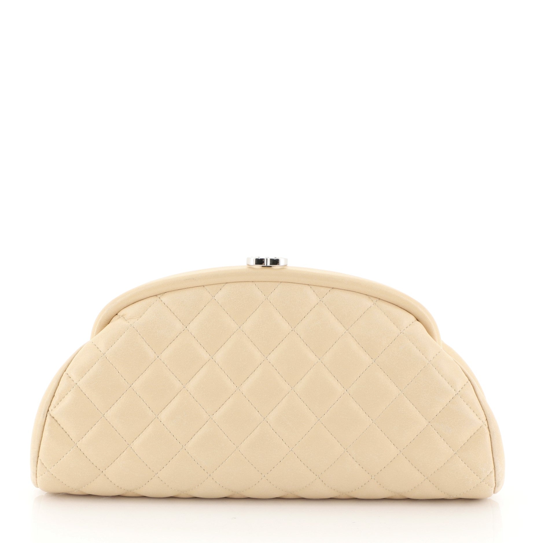 Timeless Clutch Quilted Lambskin