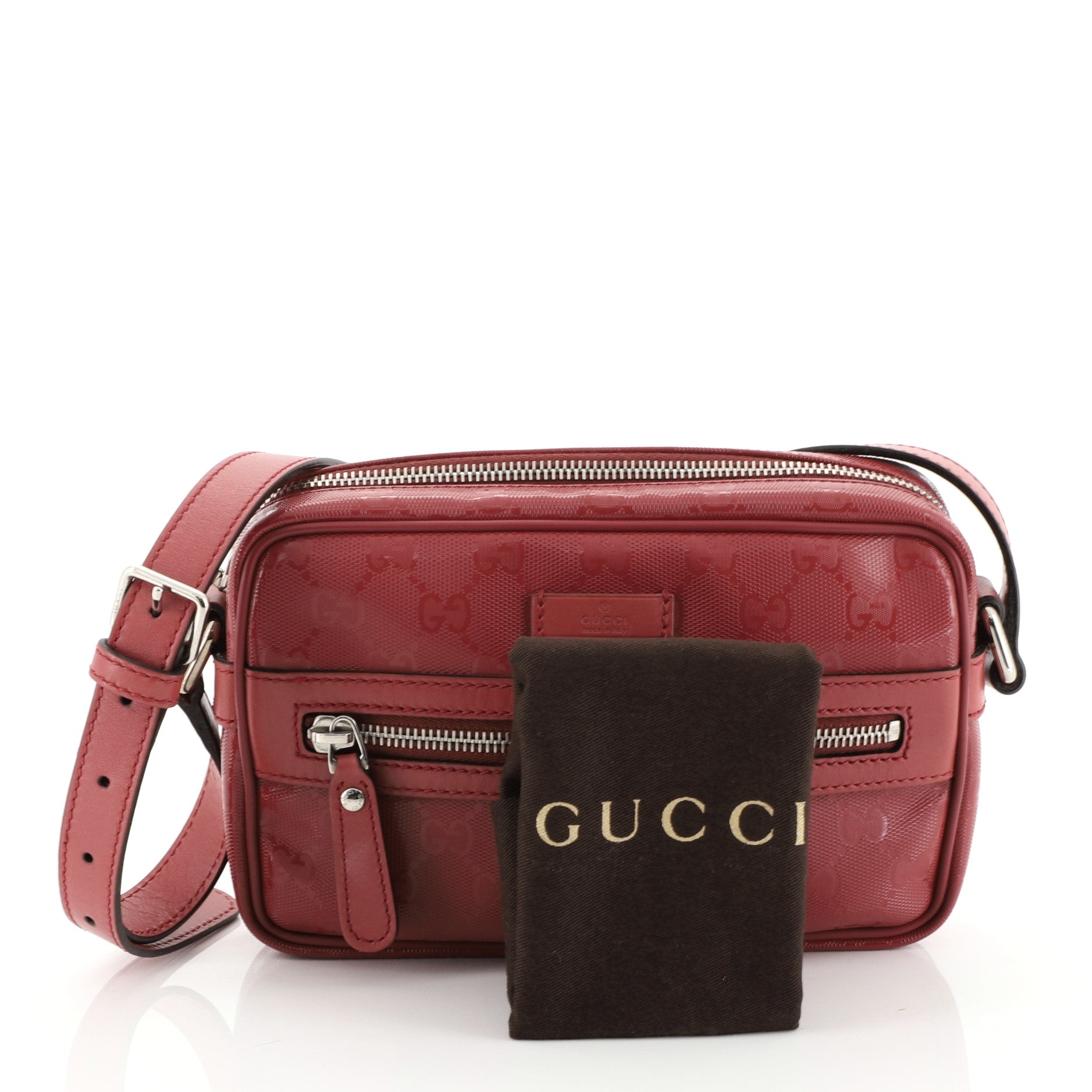 Zip Crossbody Bag GG Imprime Mini