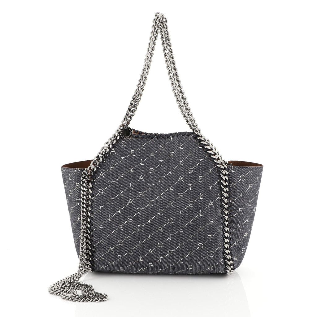 Falabella Reversible Tote Printed Denim Mini