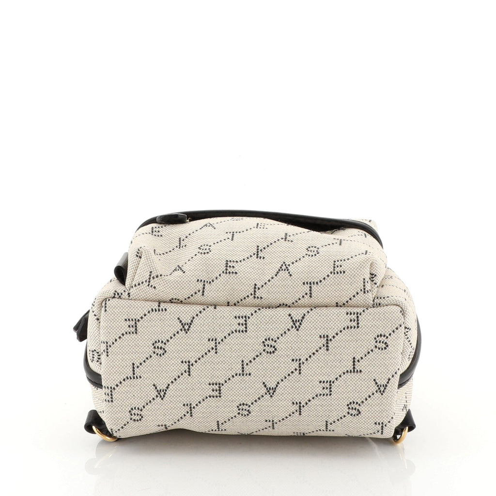 Front Pocket Backpack Printed Denim Mini