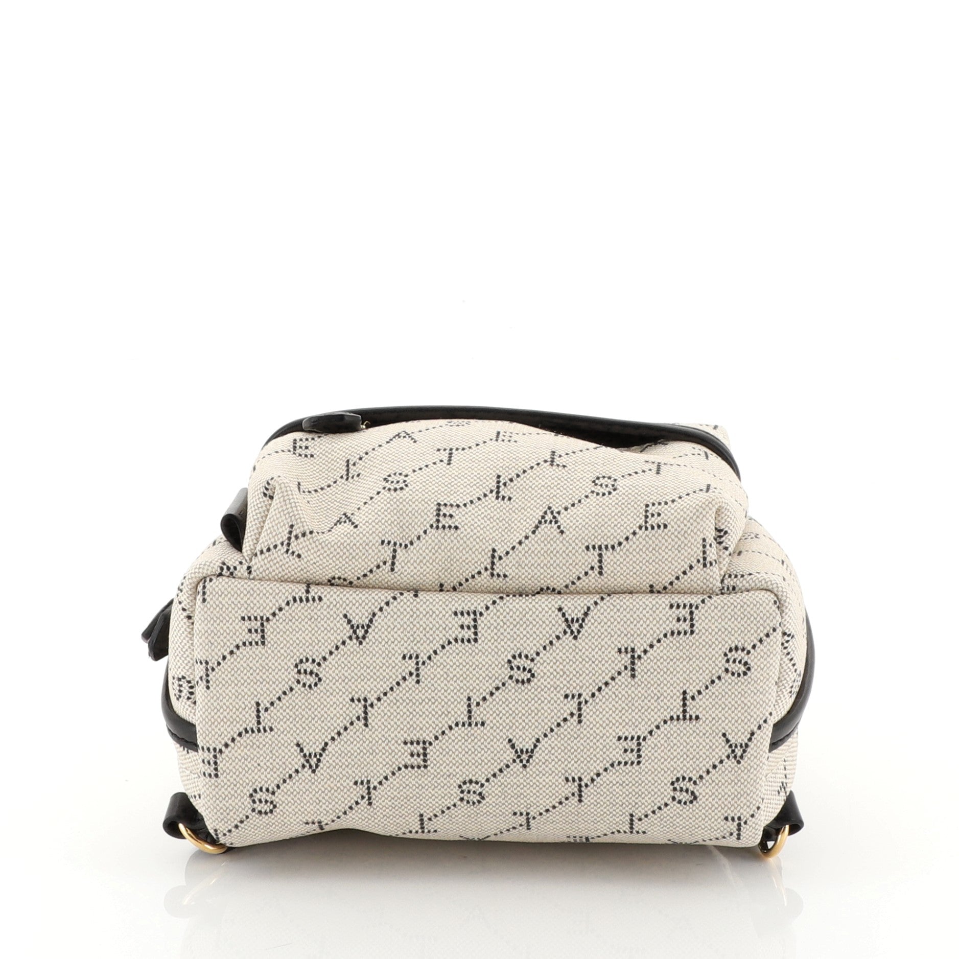 Front Pocket Backpack Printed Denim Mini