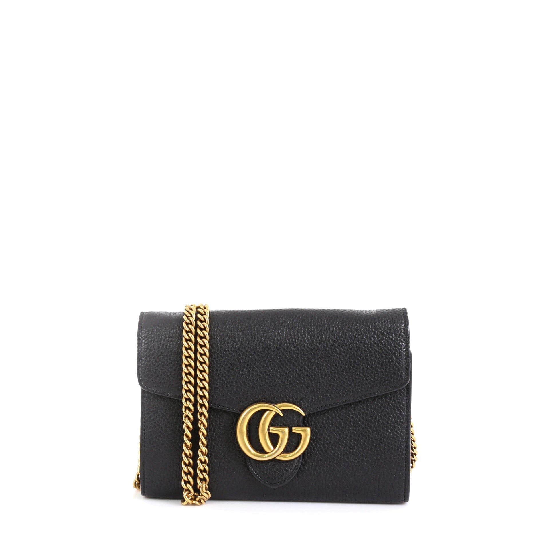 GG Marmont Chain Wallet Leather Mini