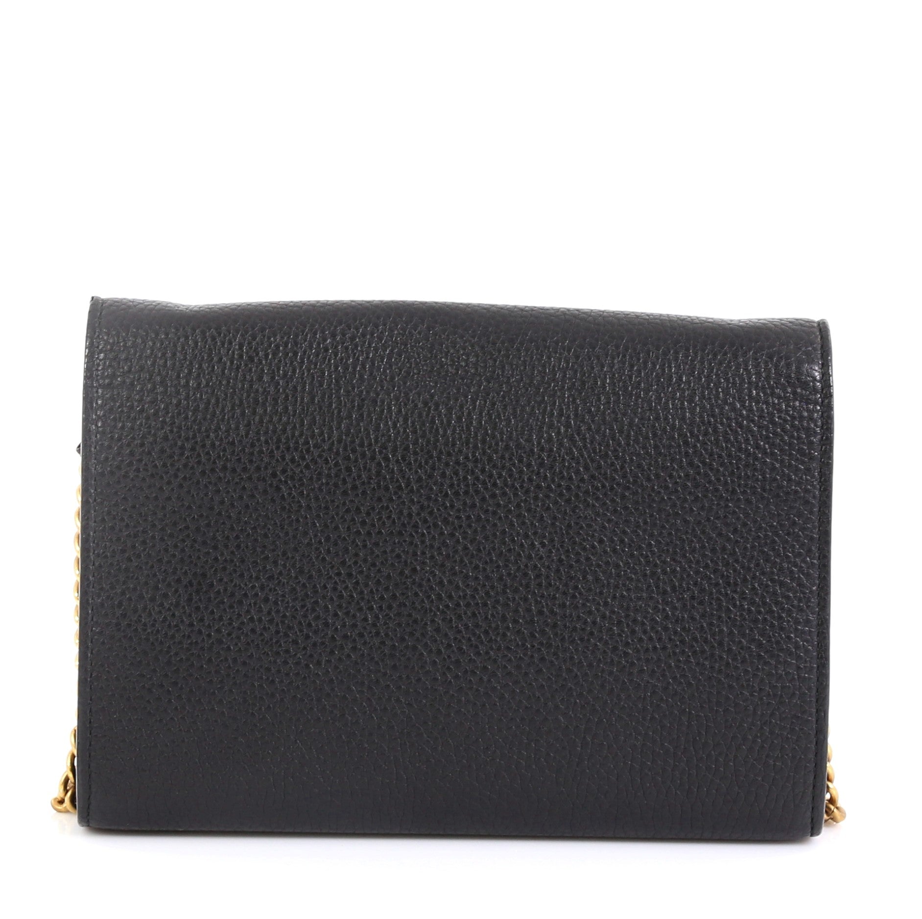 GG Marmont Chain Wallet Leather Mini