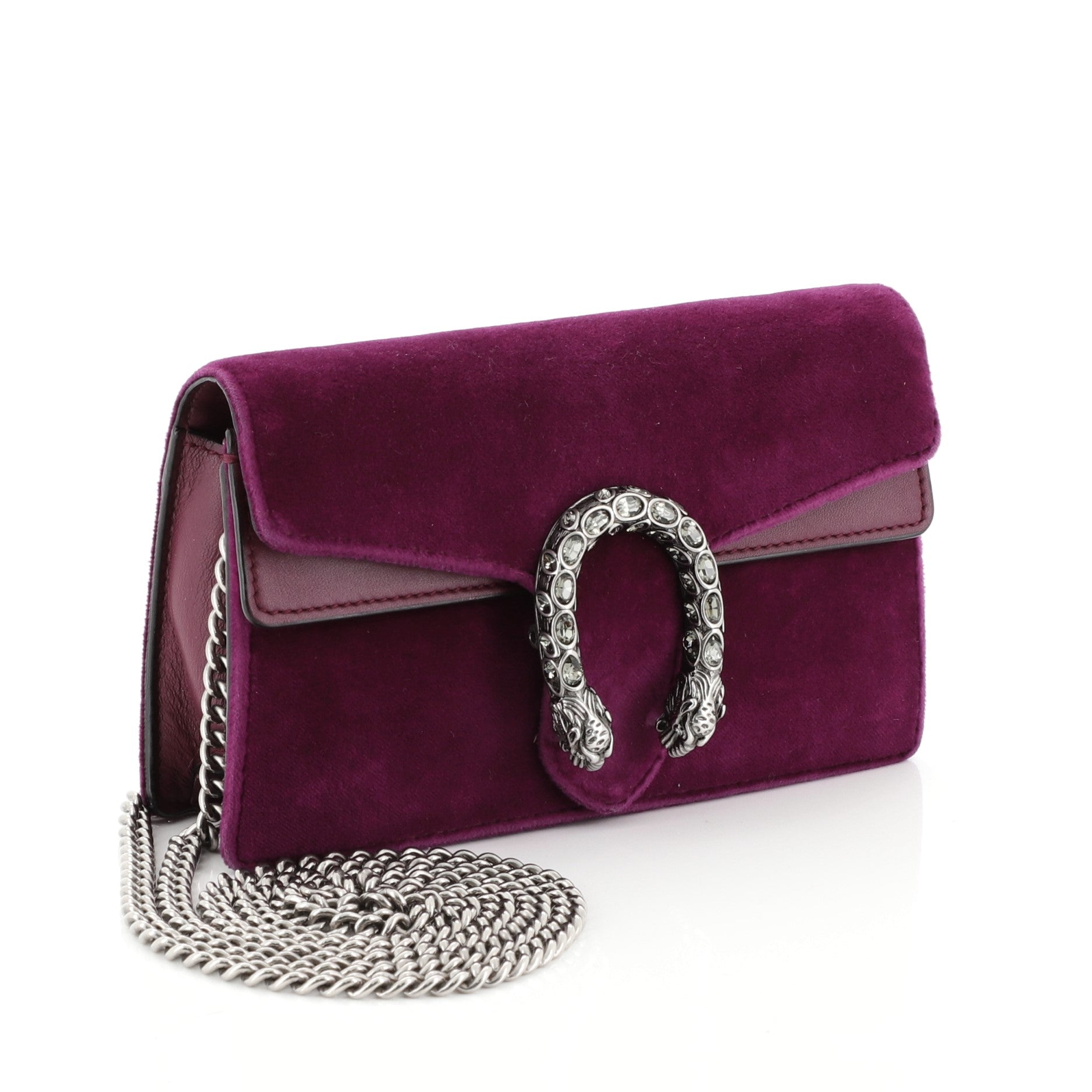 Dionysus Bag Velvet Super Mini