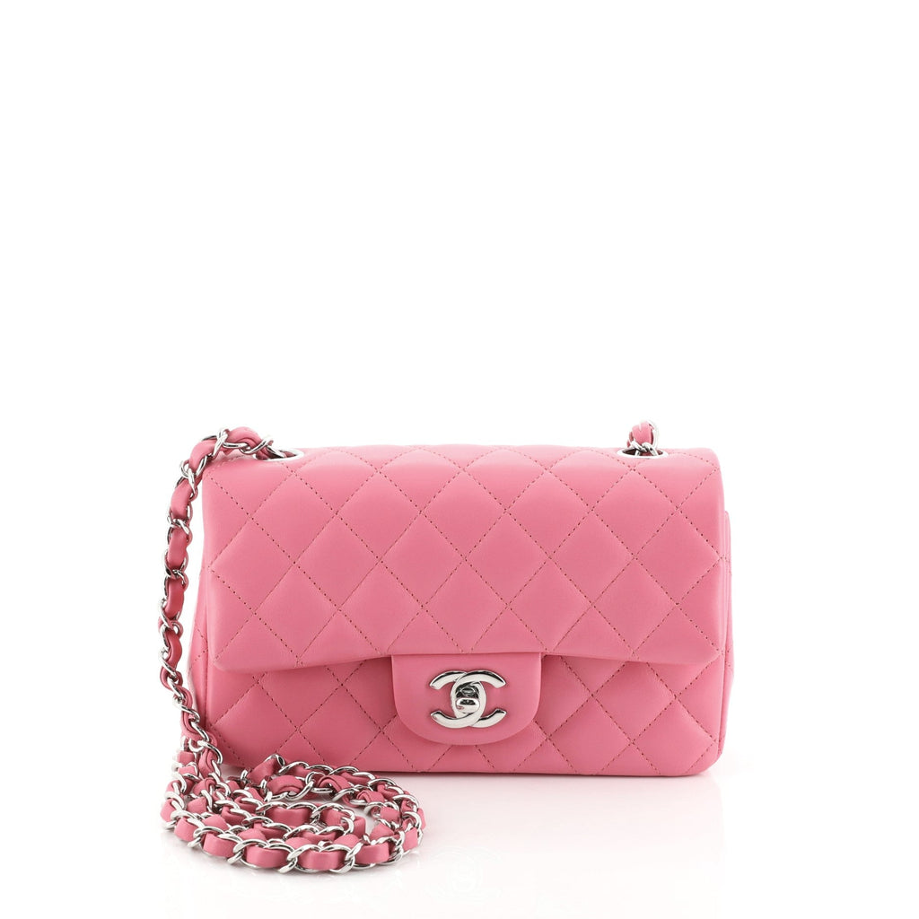 Classic Single Flap Bag Quilted Lambskin Mini