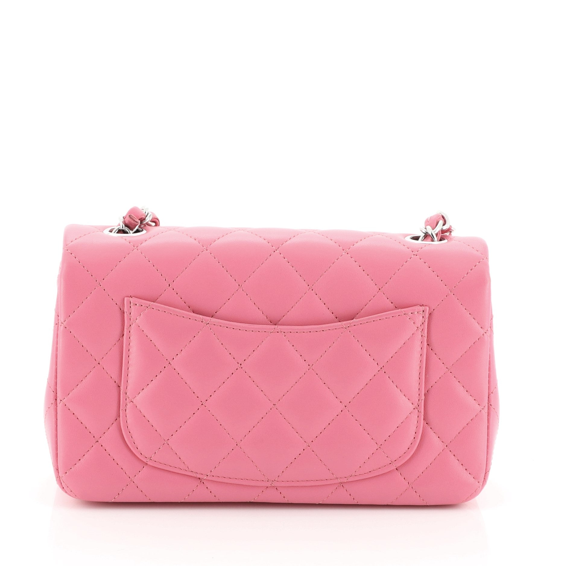 Classic Single Flap Bag Quilted Lambskin Mini
