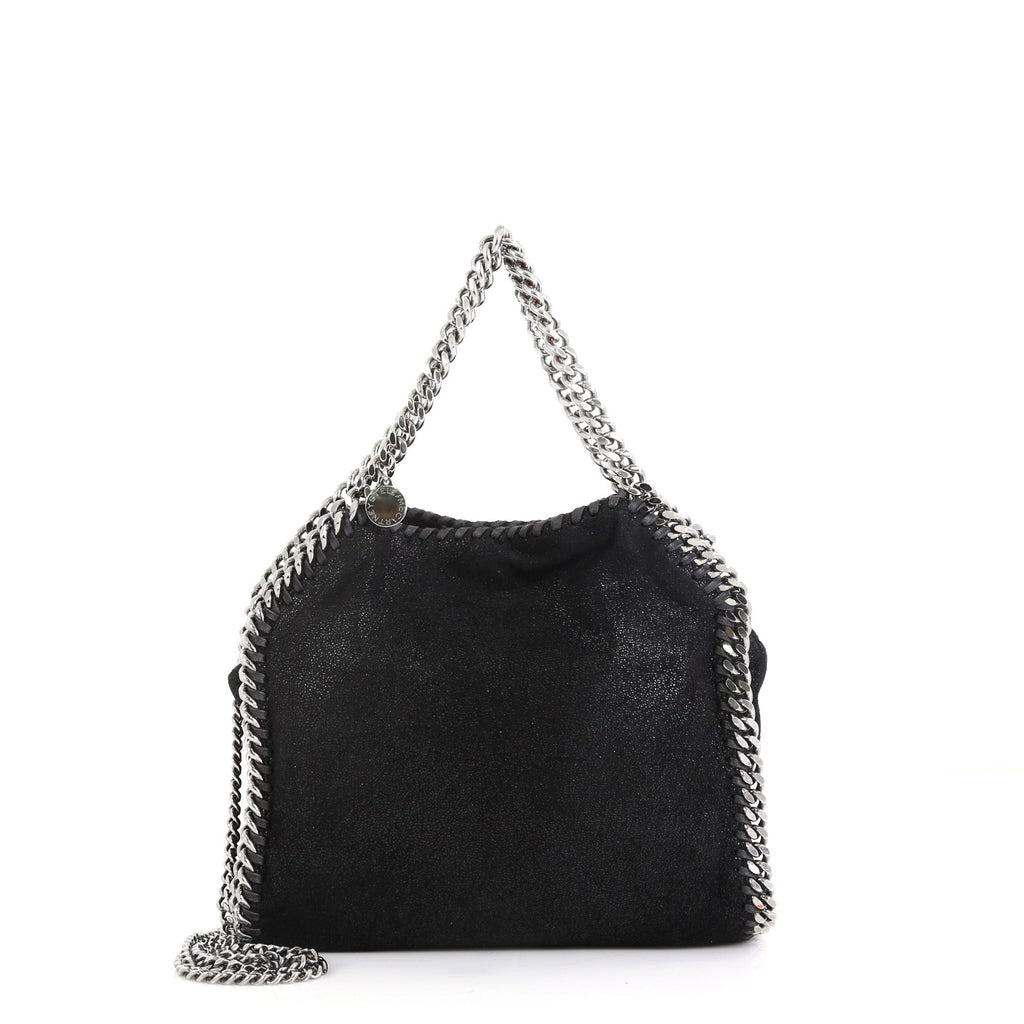 Falabella Fold Over Crossbody Bag Shaggy Deer Mini