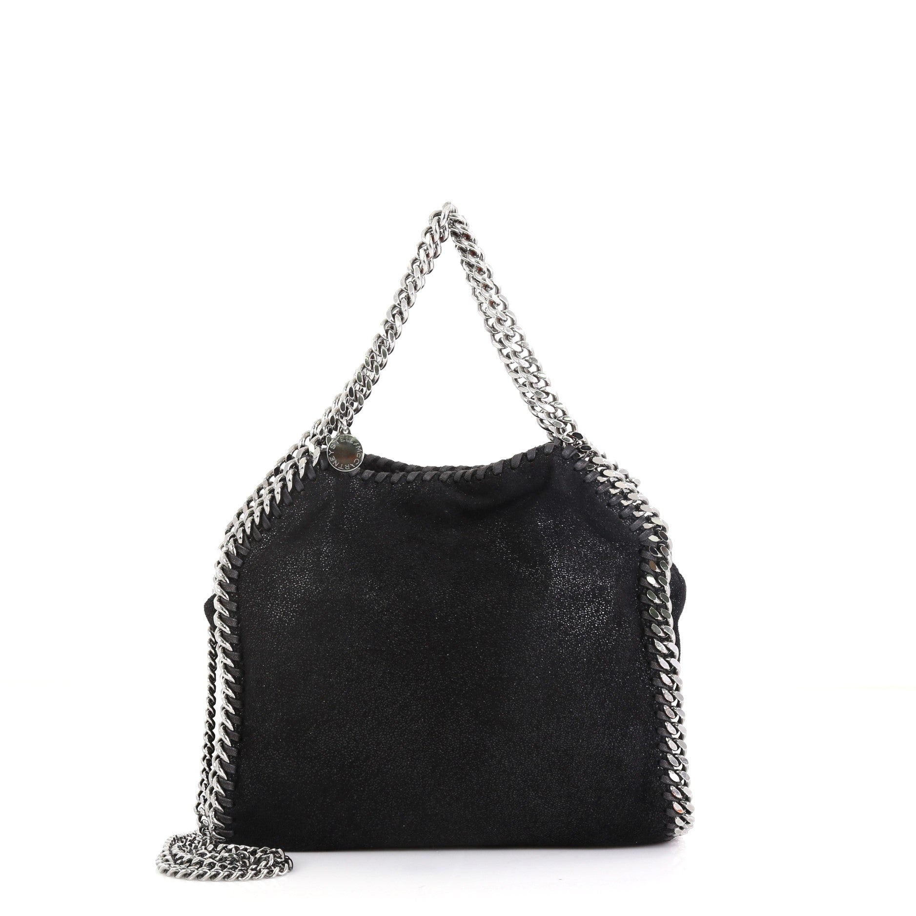 Falabella Fold Over Crossbody Bag Shaggy Deer Mini