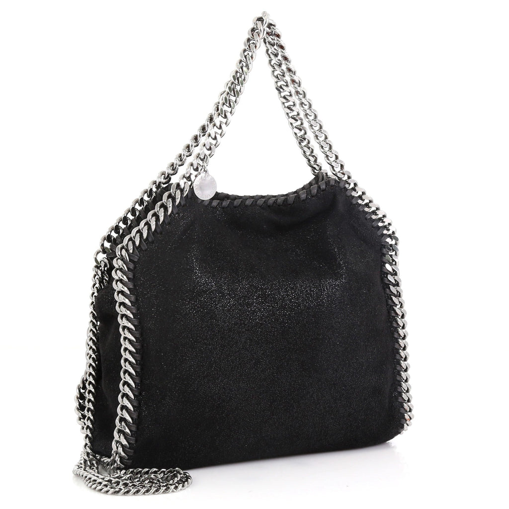 Falabella Fold Over Crossbody Bag Shaggy Deer Mini