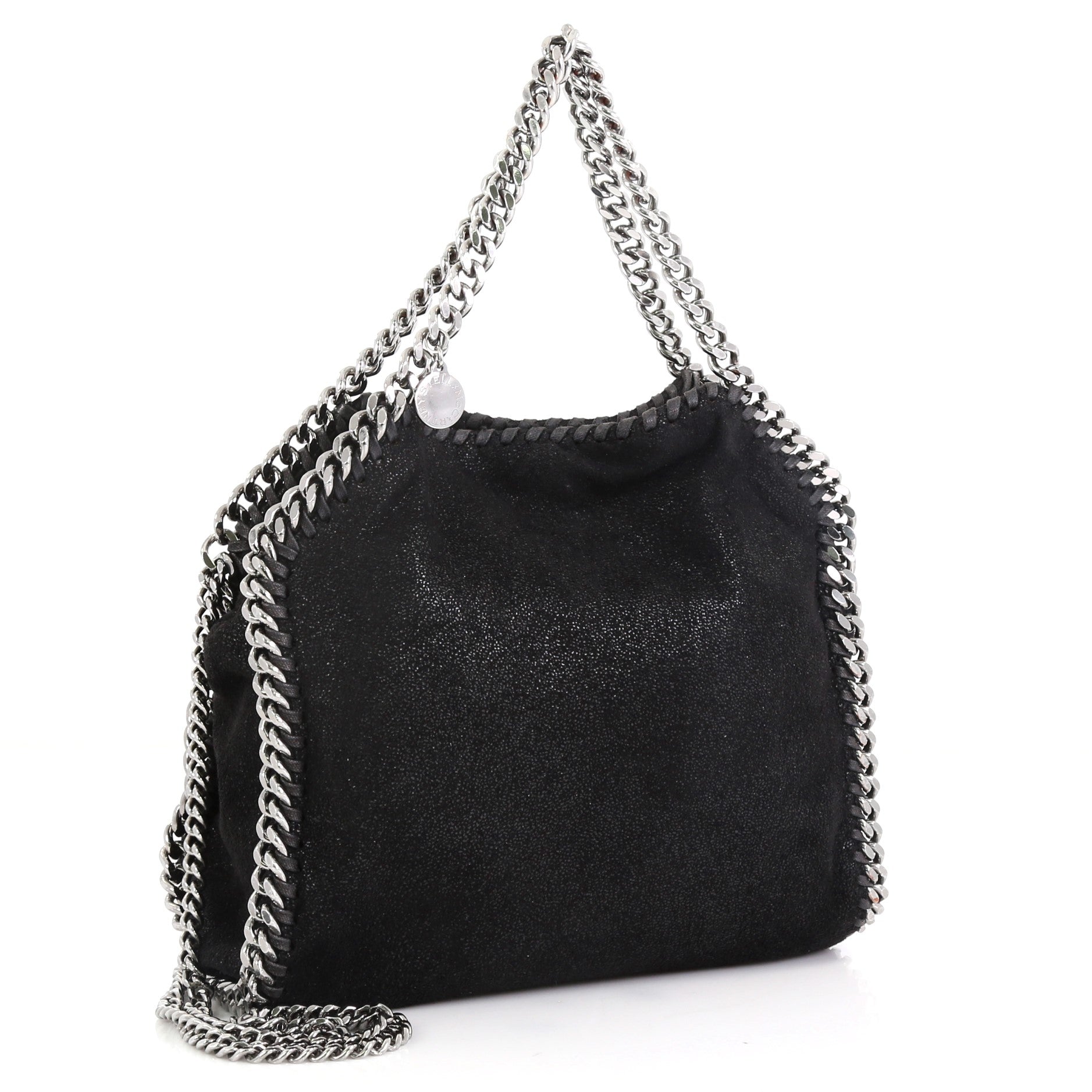 Falabella Fold Over Crossbody Bag Shaggy Deer Mini