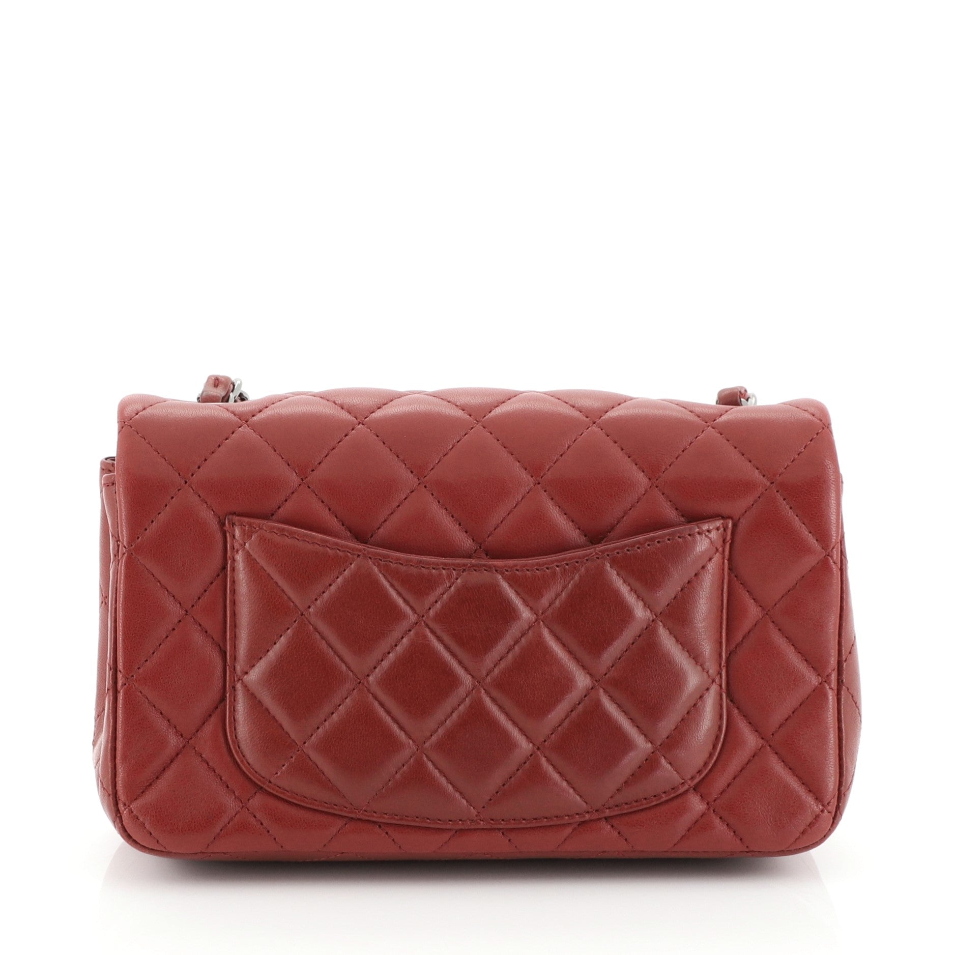 Classic Single Flap Bag Quilted Lambskin Mini