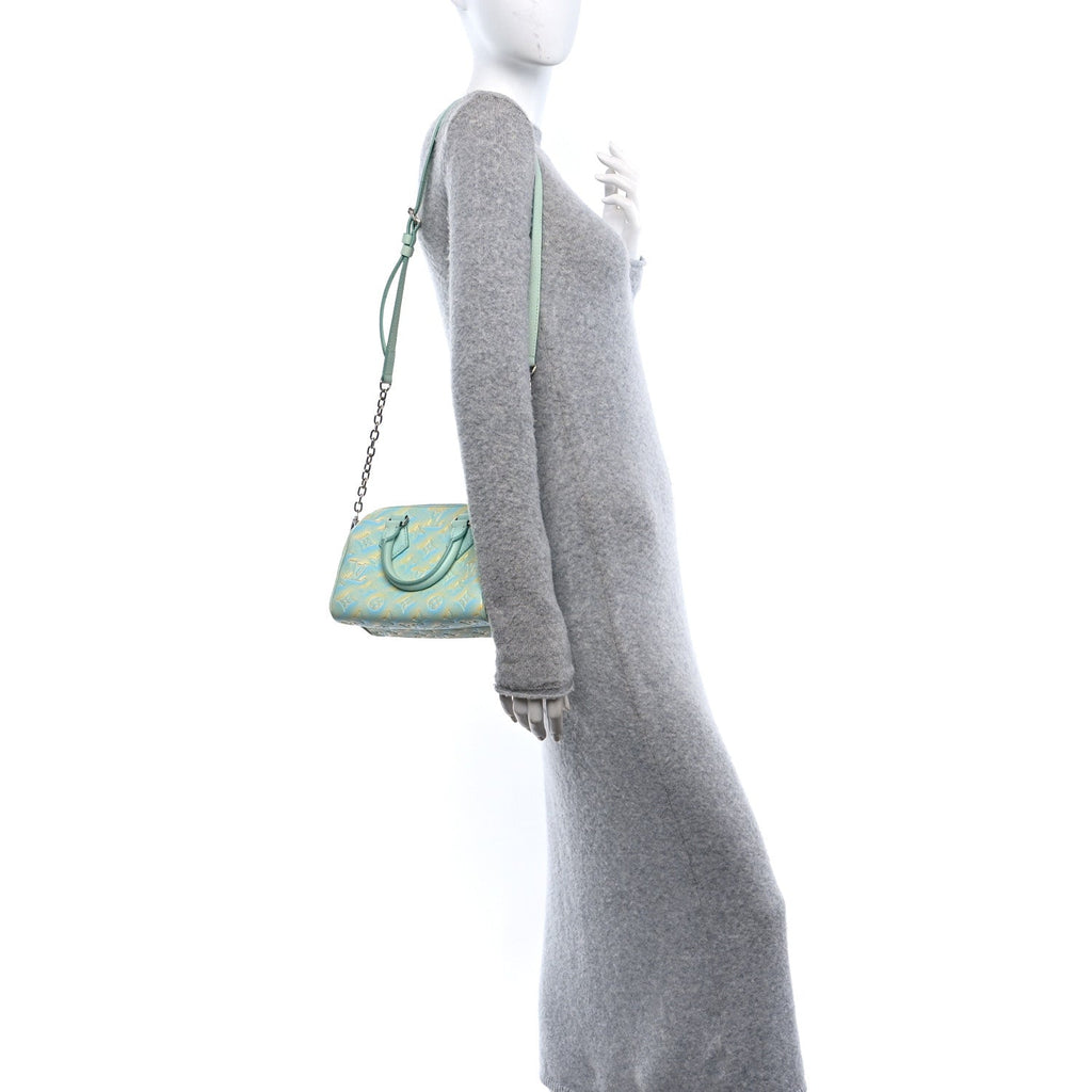 Empreinte Monogram Summer Stardust Nano Speedy Water Green