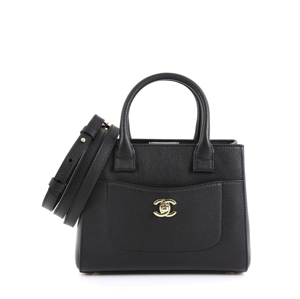 Neo Executive Tote Grained Calfskin Mini