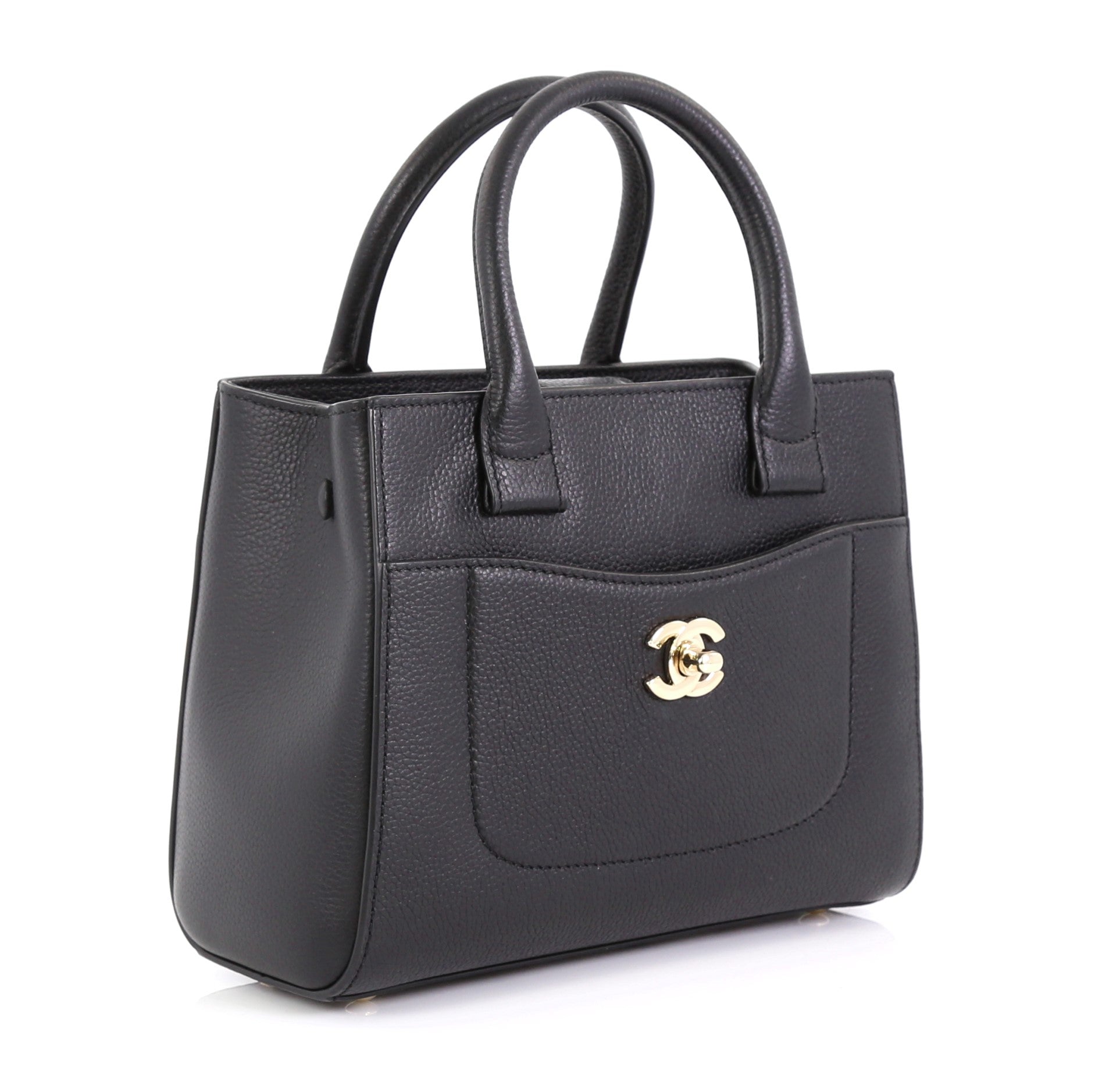 Neo Executive Tote Grained Calfskin Mini
