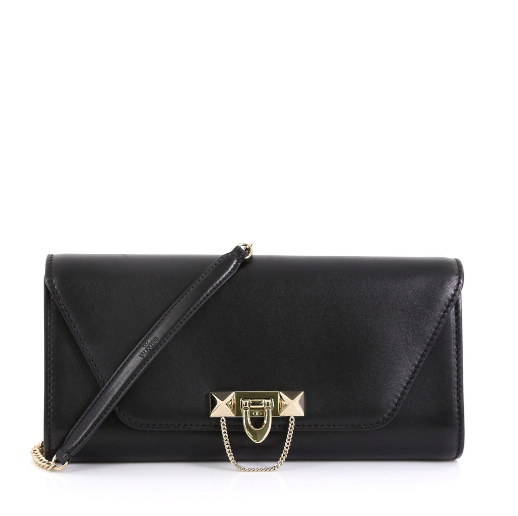 Demilune Clutch Leather