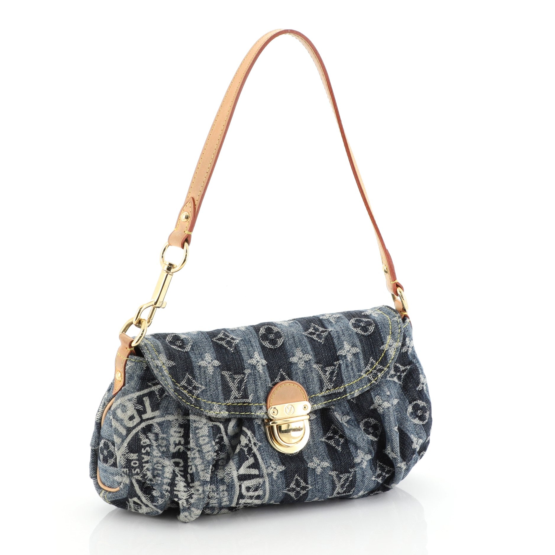 Pleaty Raye Handbag Limited Edition Denim Mini