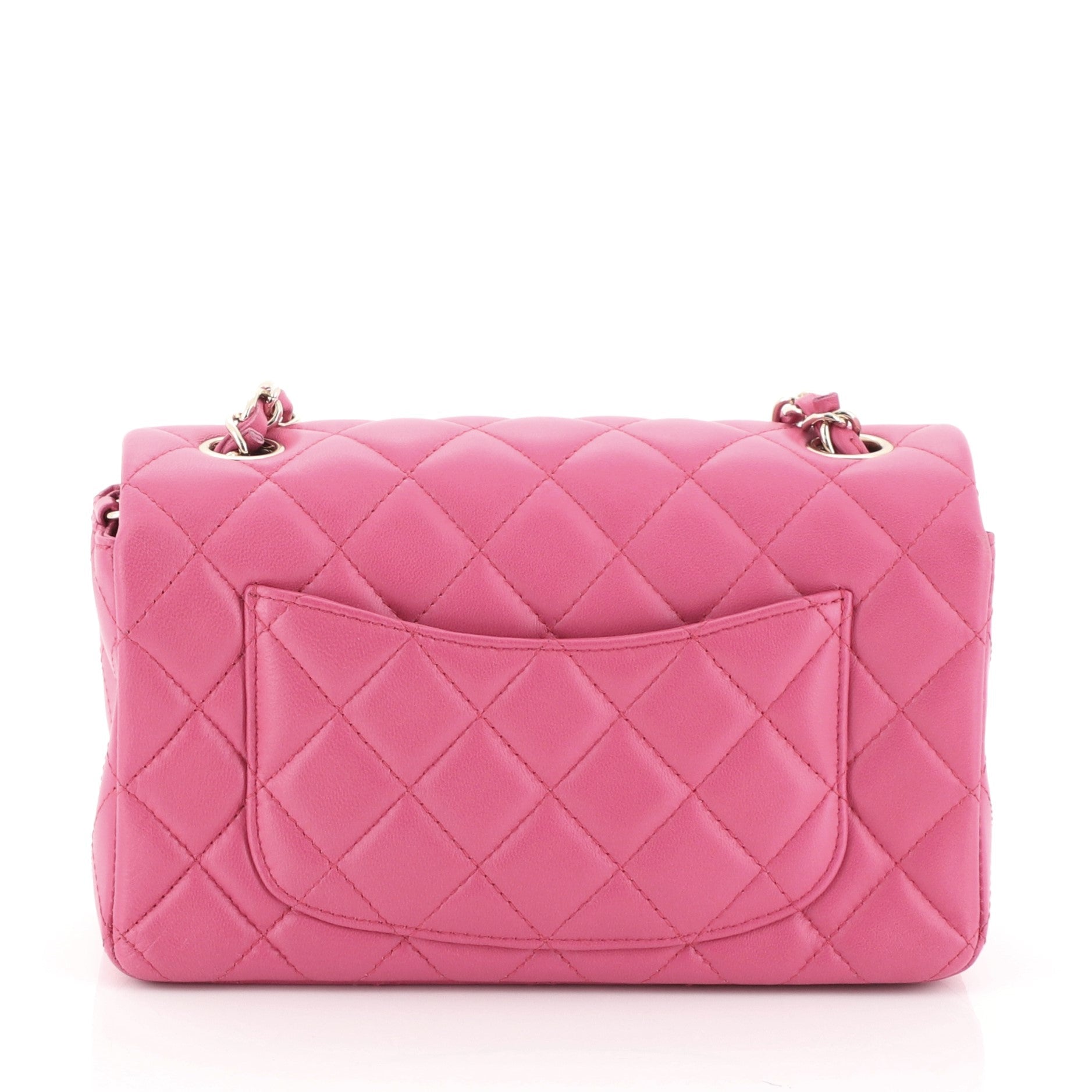Classic Single Flap Bag Quilted Lambskin Mini