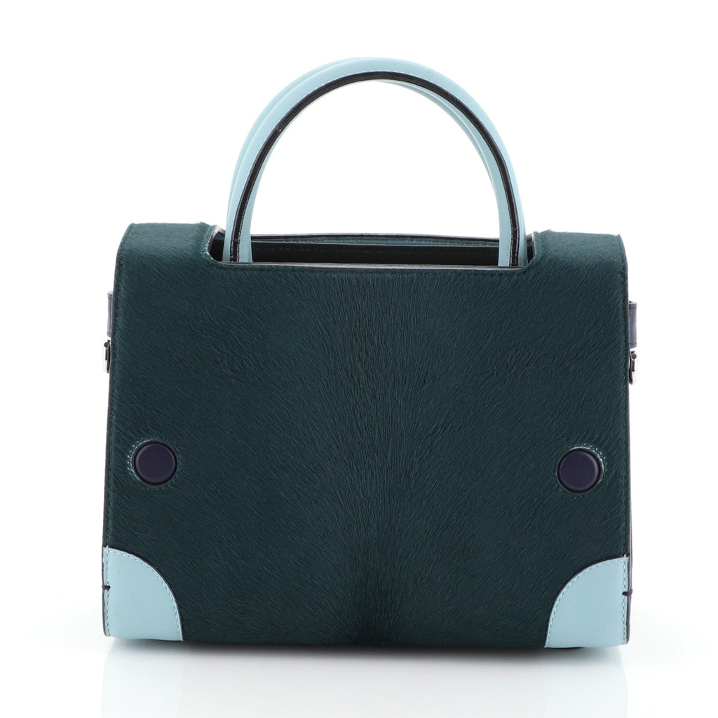 Diorever Handbag Calf Hair with Leather Mini