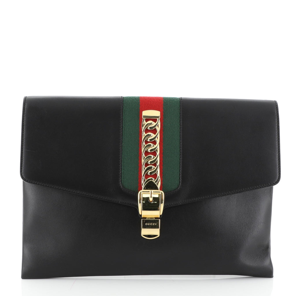 Sylvie Clutch Leather Maxi