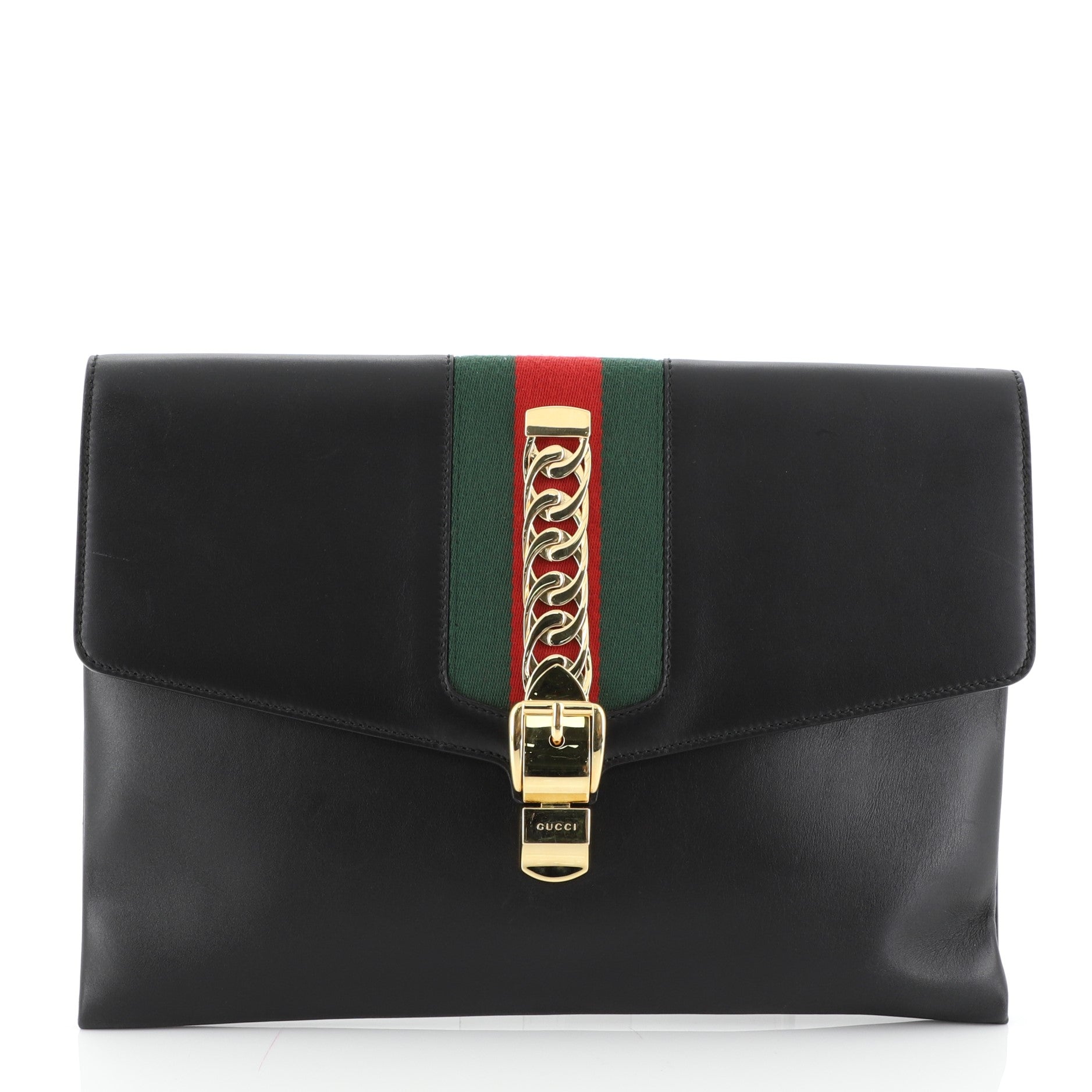 Sylvie Clutch Leather Maxi