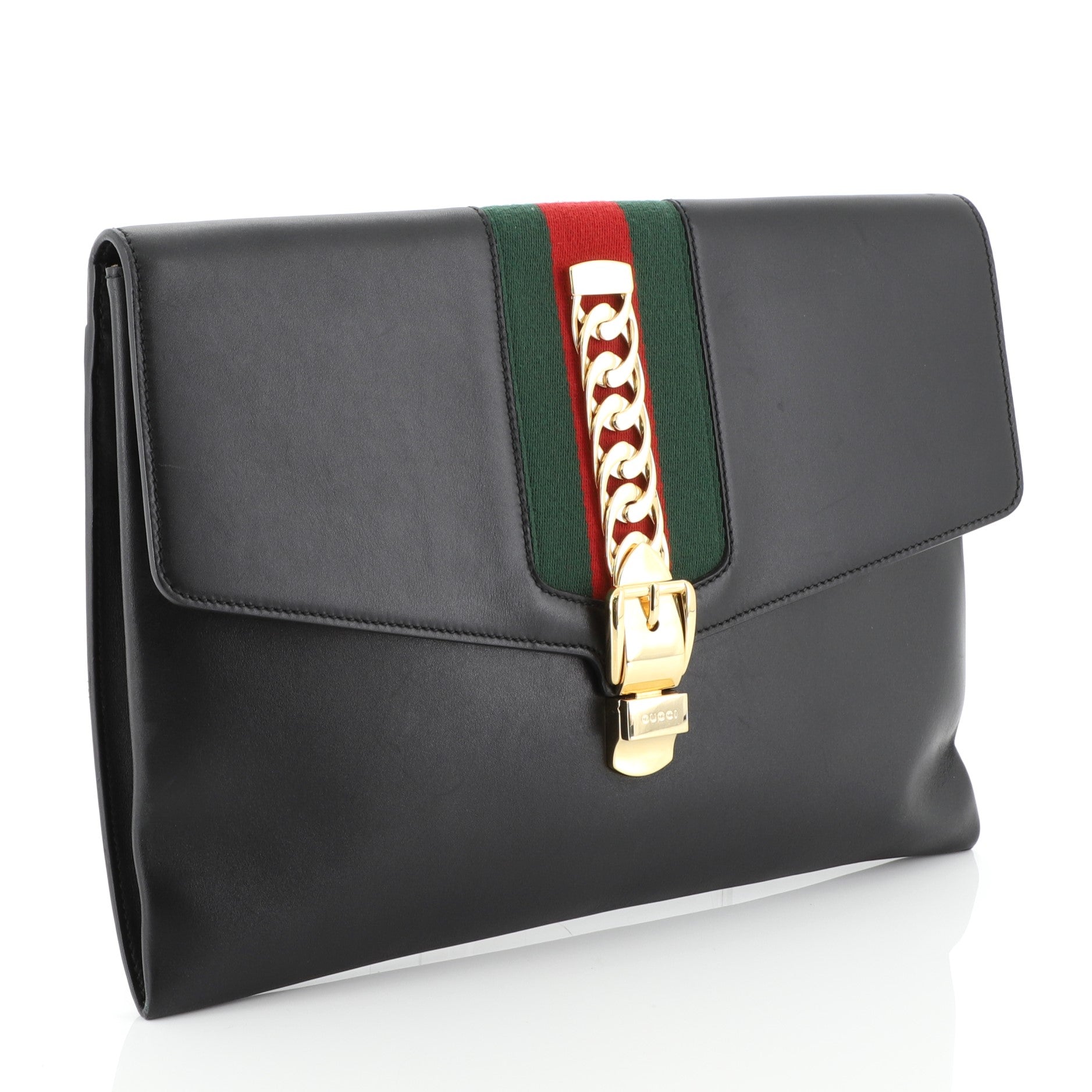 Sylvie Clutch Leather Maxi