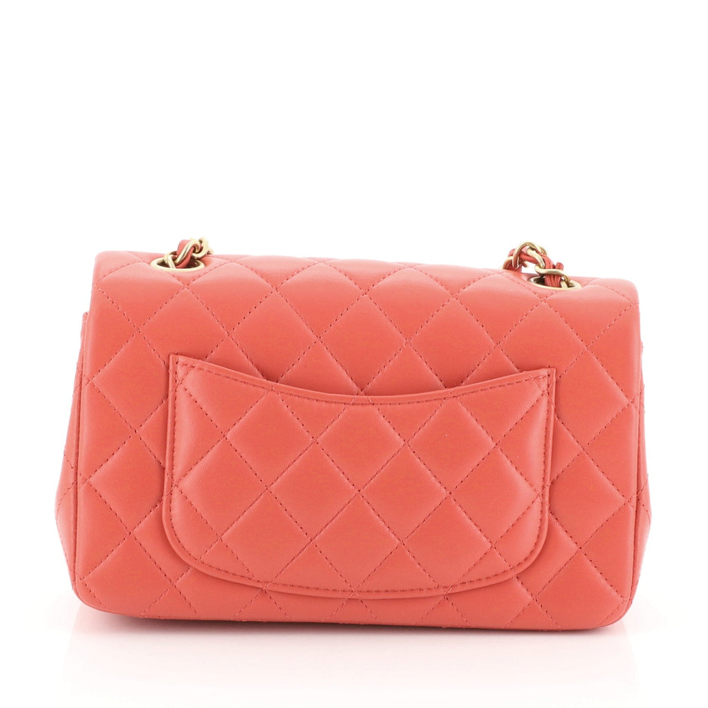 Classic Single Flap Bag Quilted Lambskin Mini