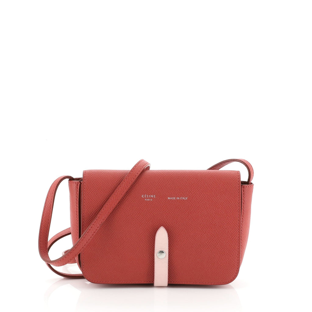 Strap Clutch Leather
