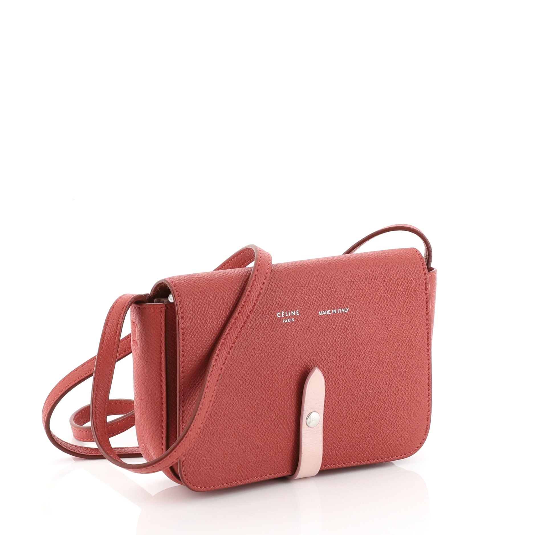Strap Clutch Leather
