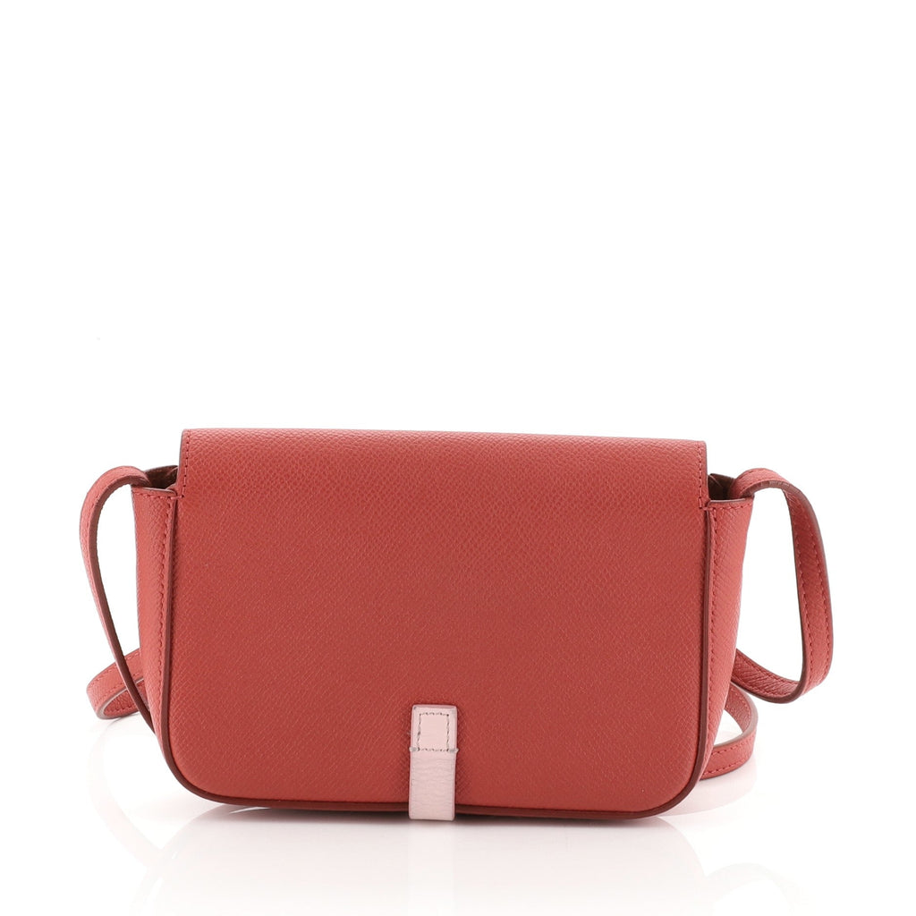 Strap Clutch Leather