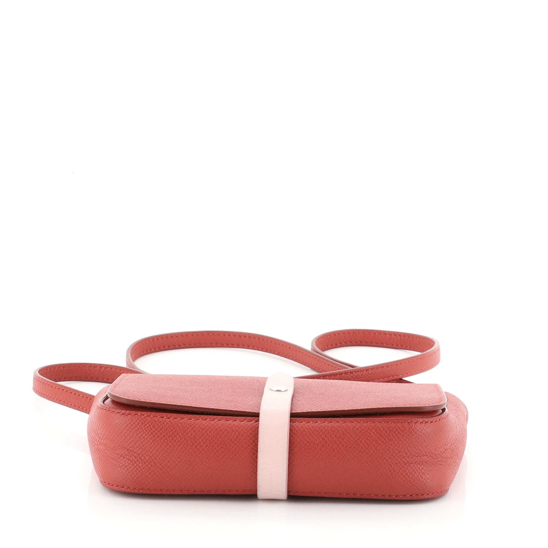 Strap Clutch Leather