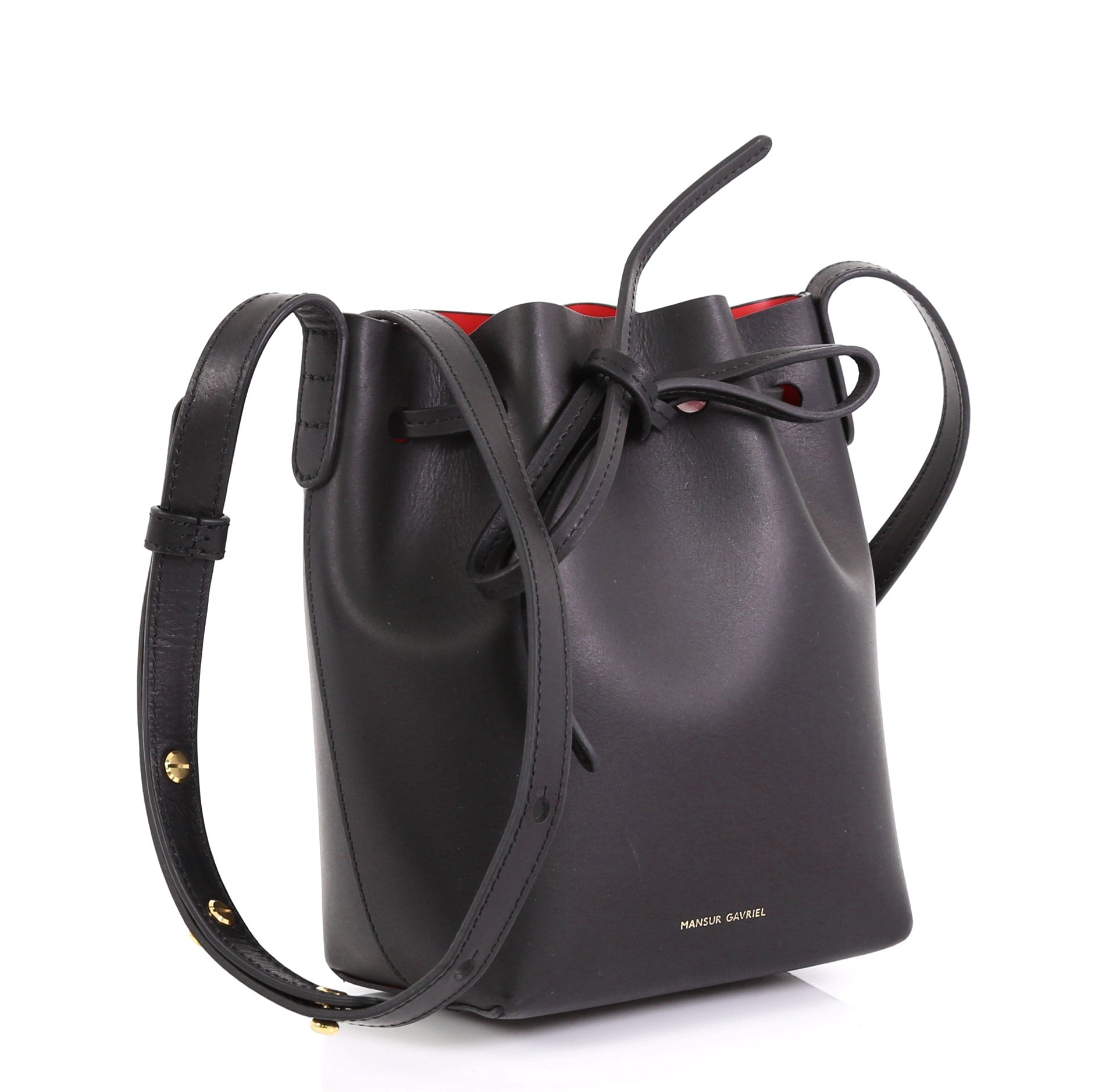 Bucket Bag Leather Mini Mini