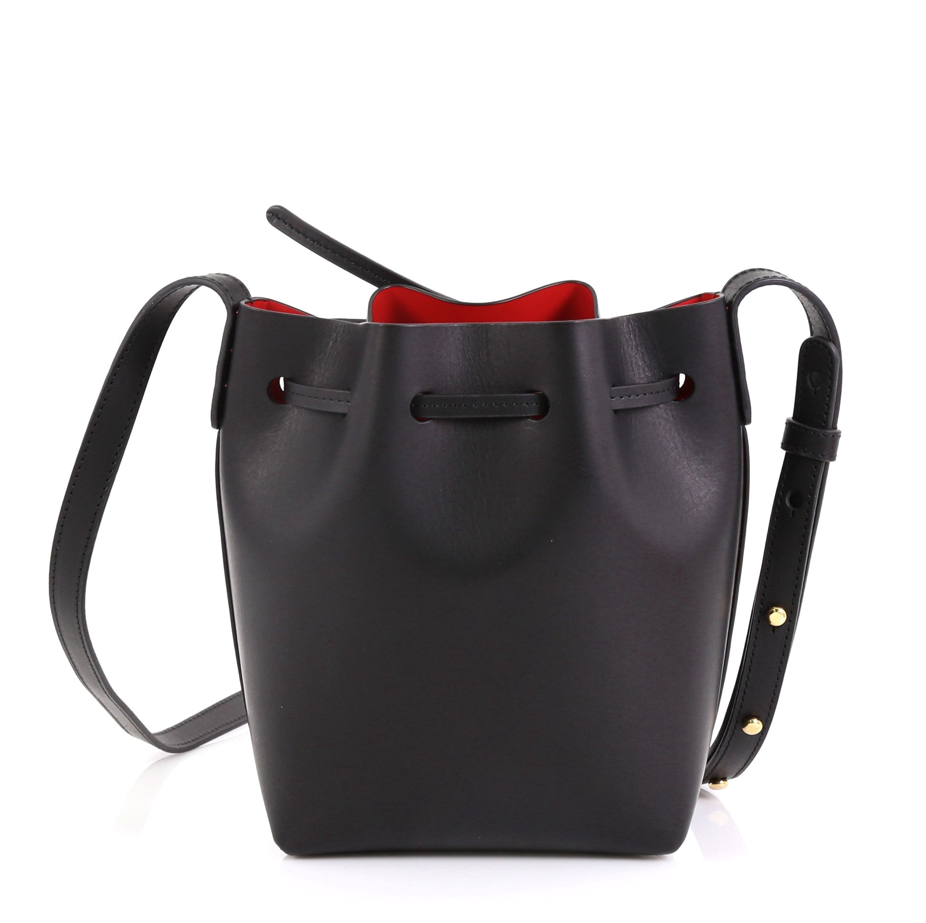 Bucket Bag Leather Mini Mini