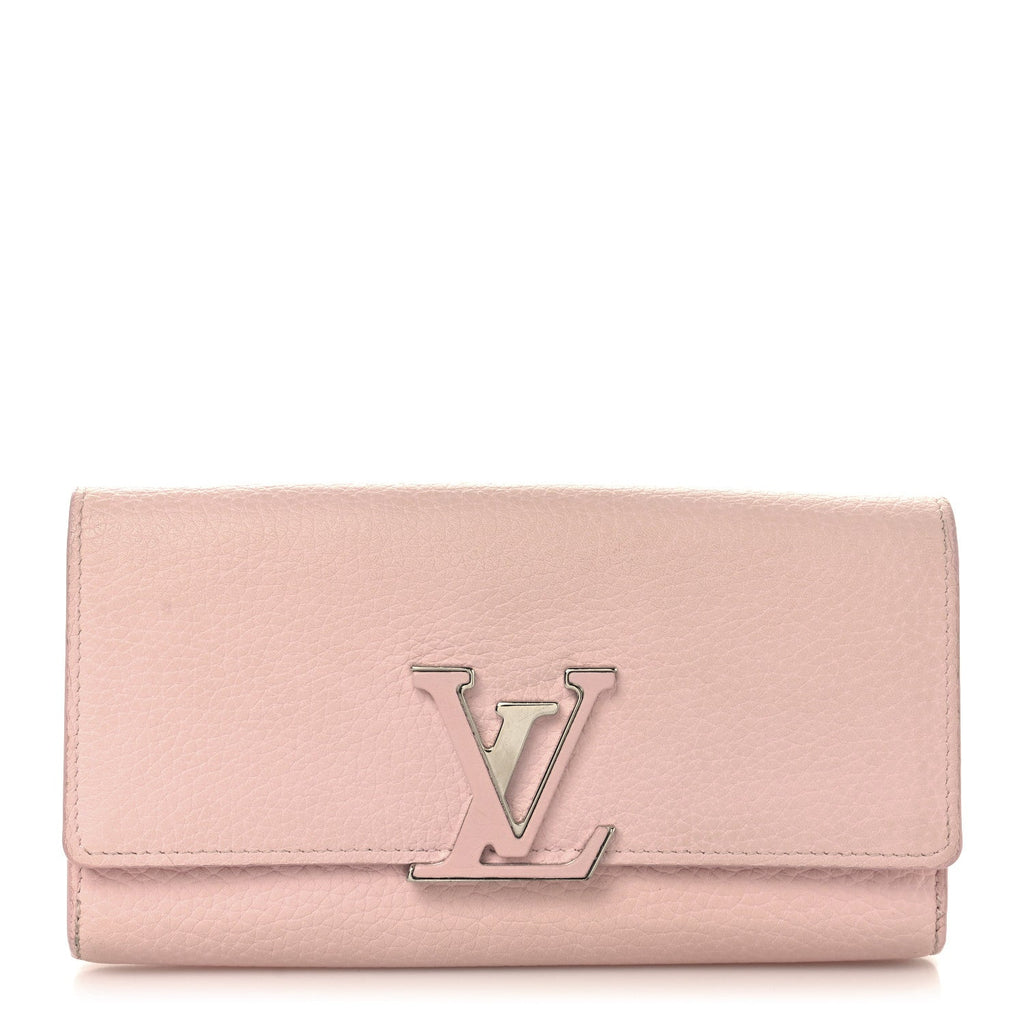 Taurillon Capucines Wallet Magnolia