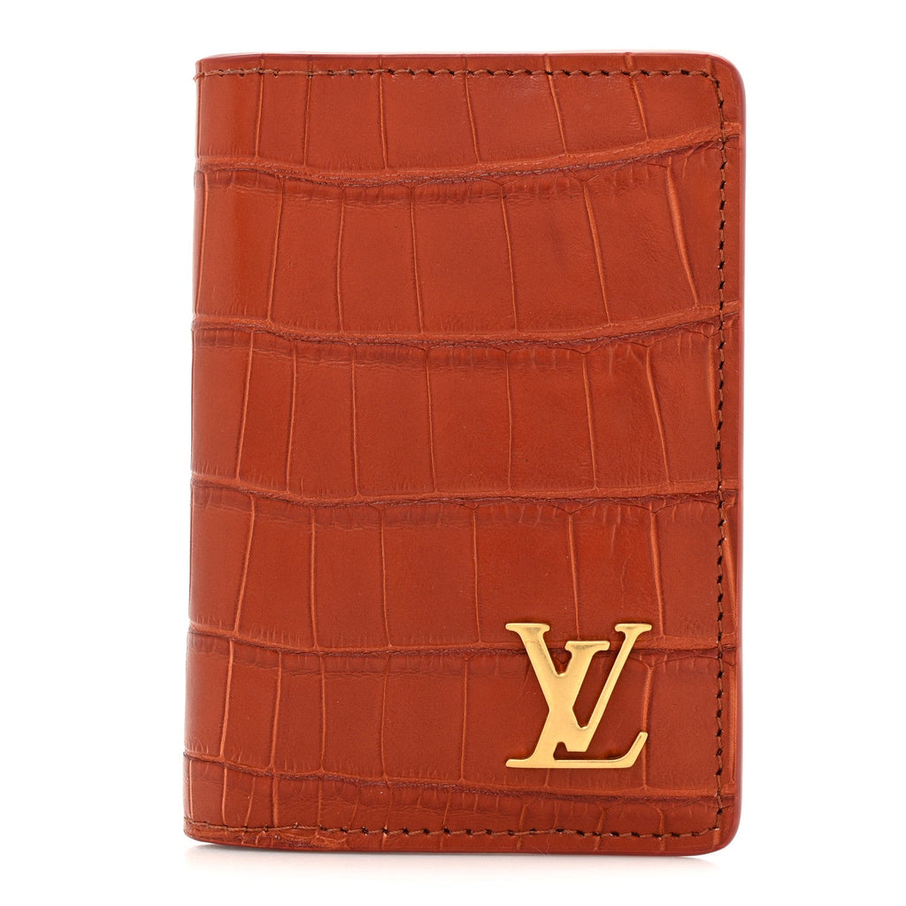 Alligator Pocket Organizer Brown