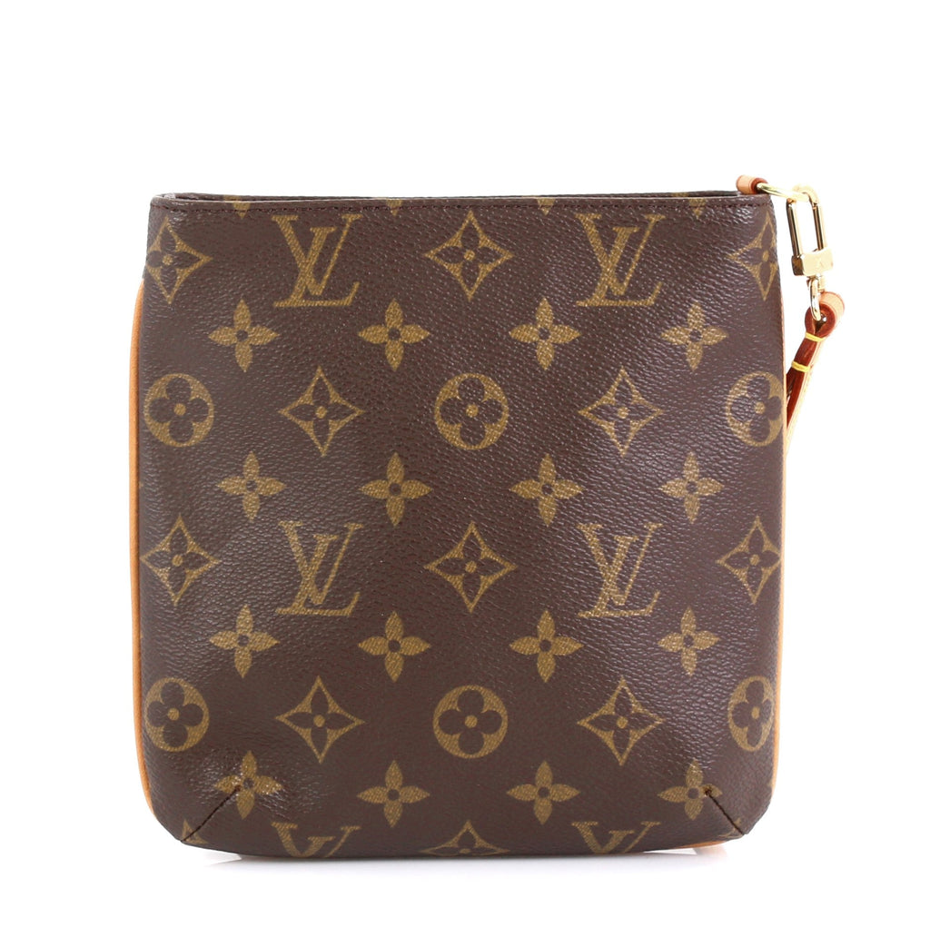 Partition Wristlet Clutch Monogram Canvas