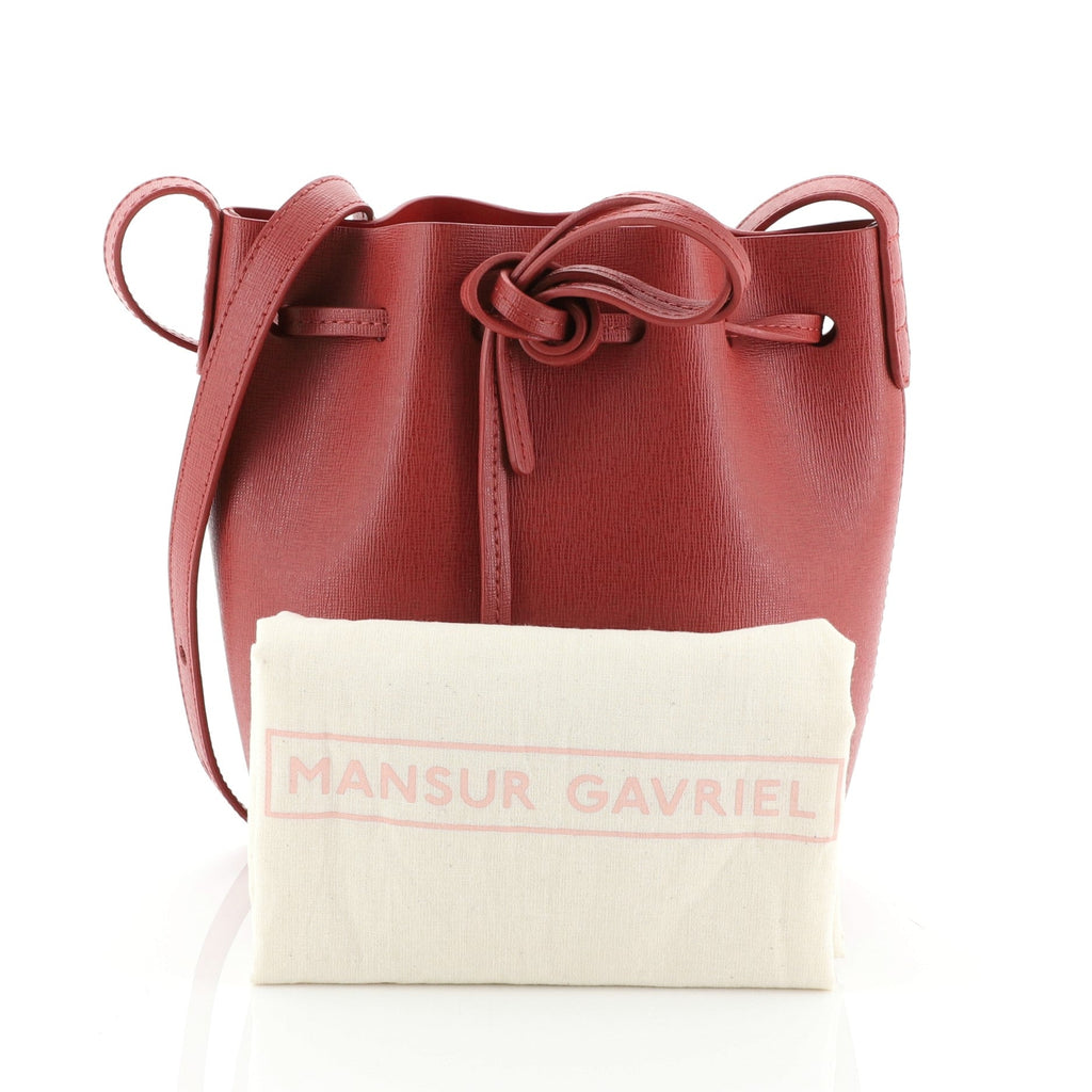 Bucket Bag Leather Mini Mini