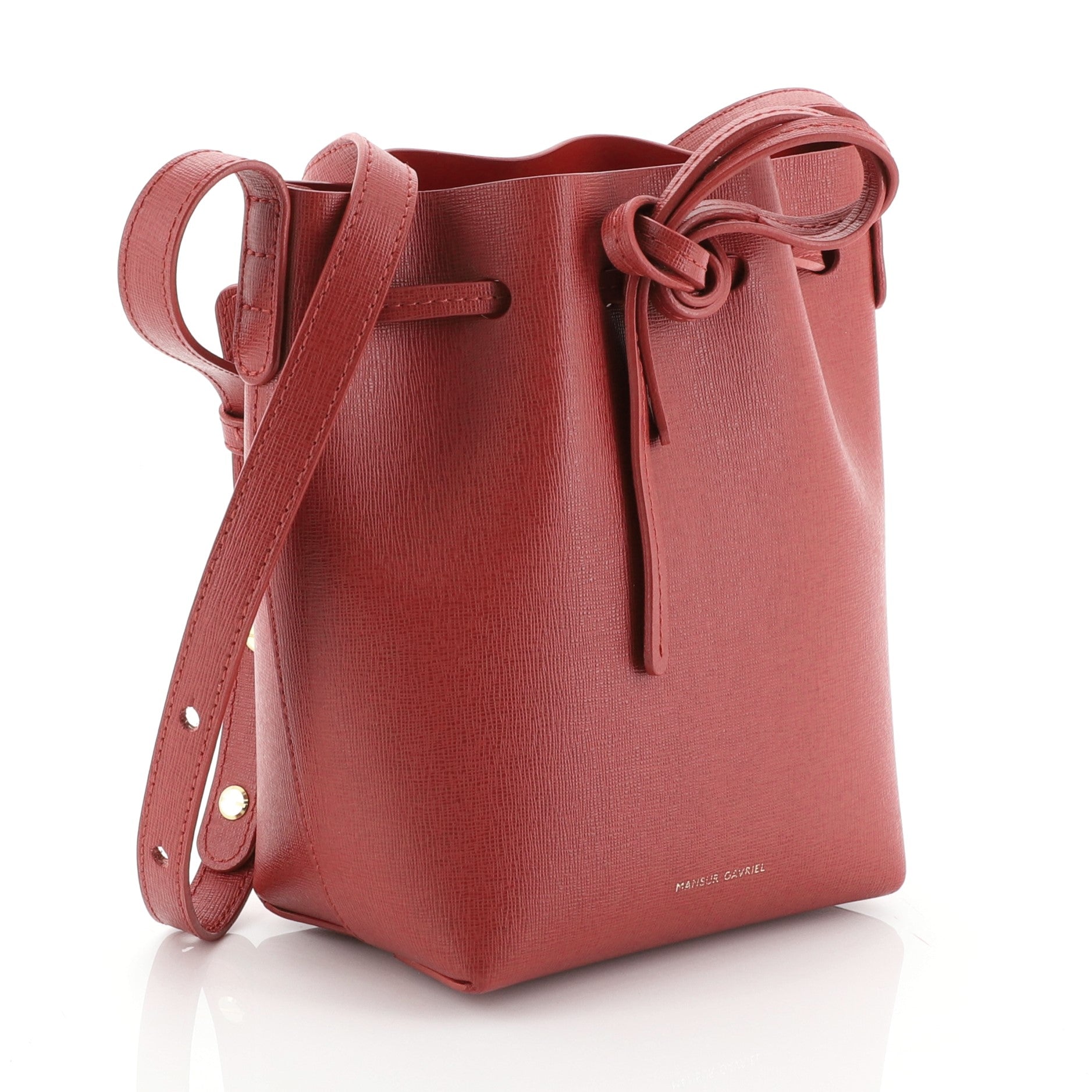Bucket Bag Leather Mini Mini