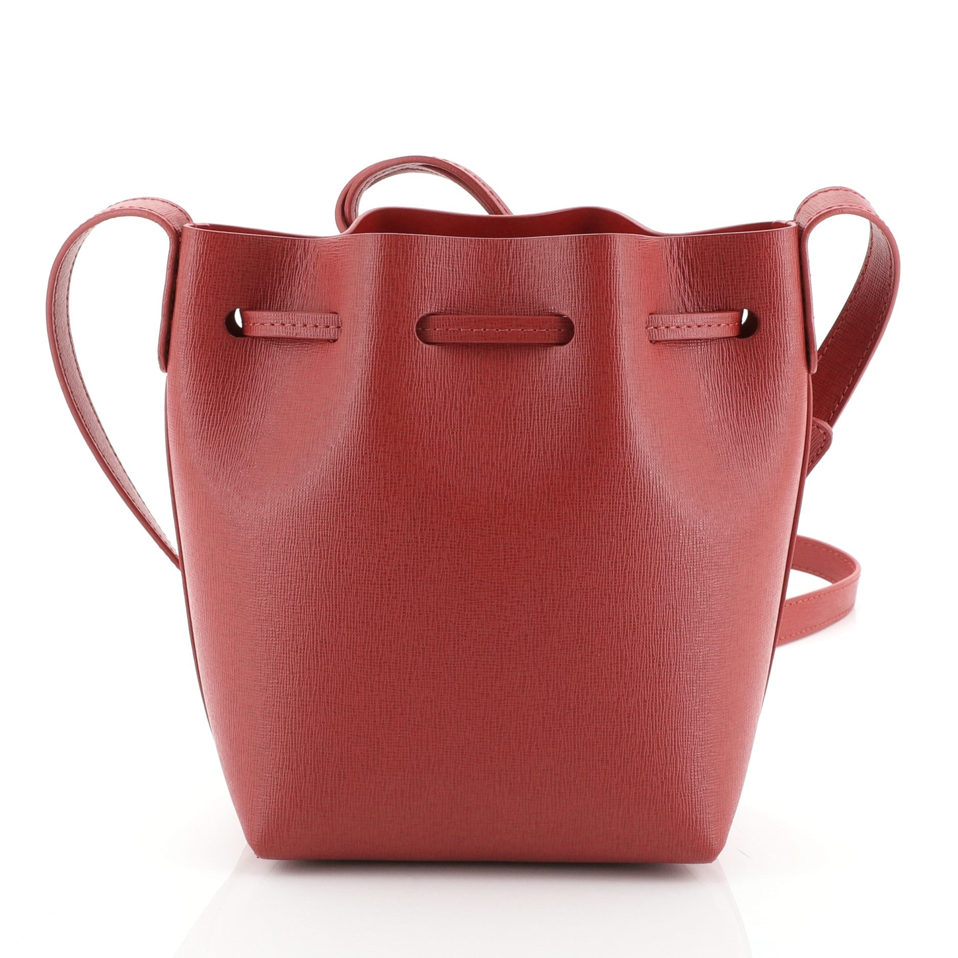 Bucket Bag Leather Mini Mini