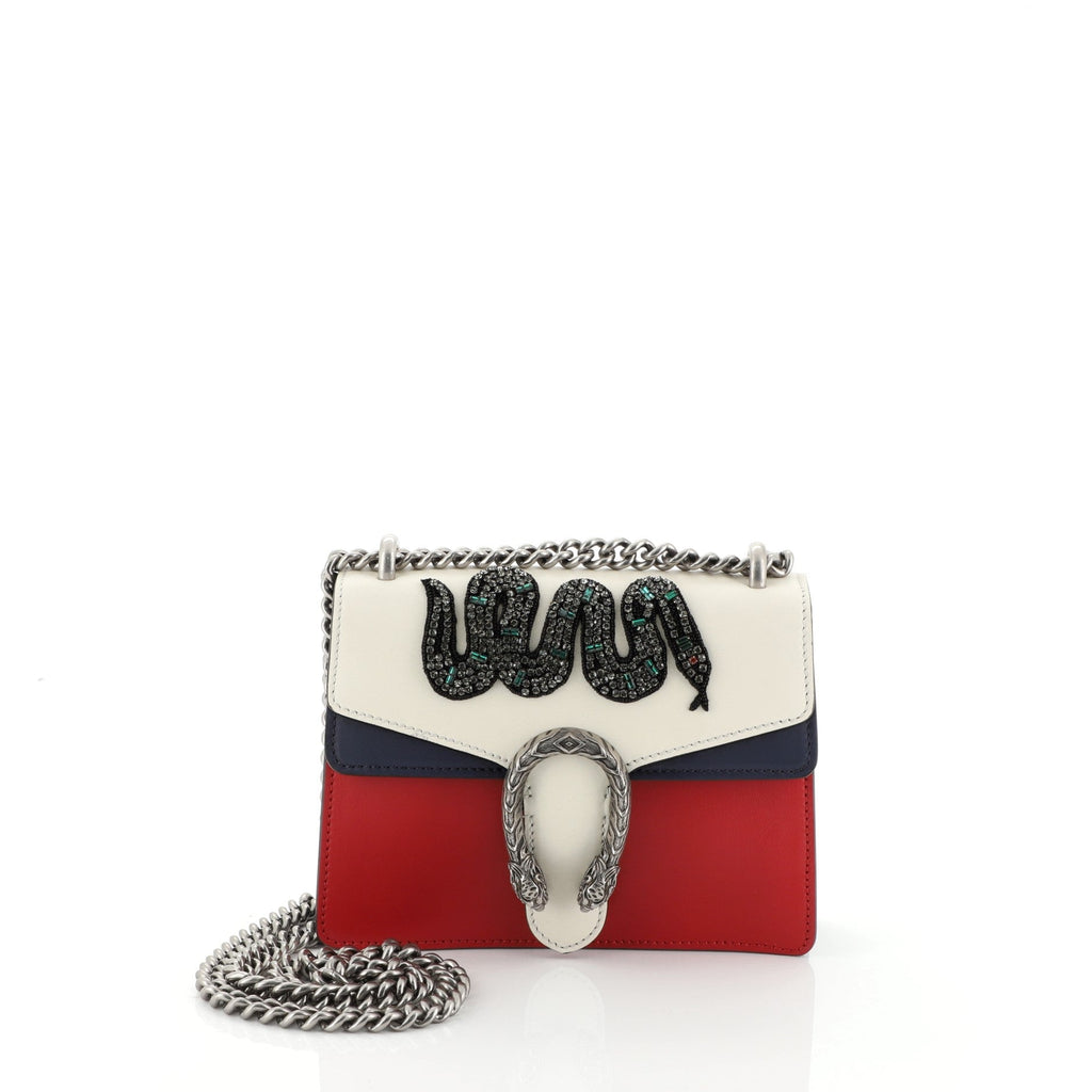 Dionysus Bag Embellished Leather Mini