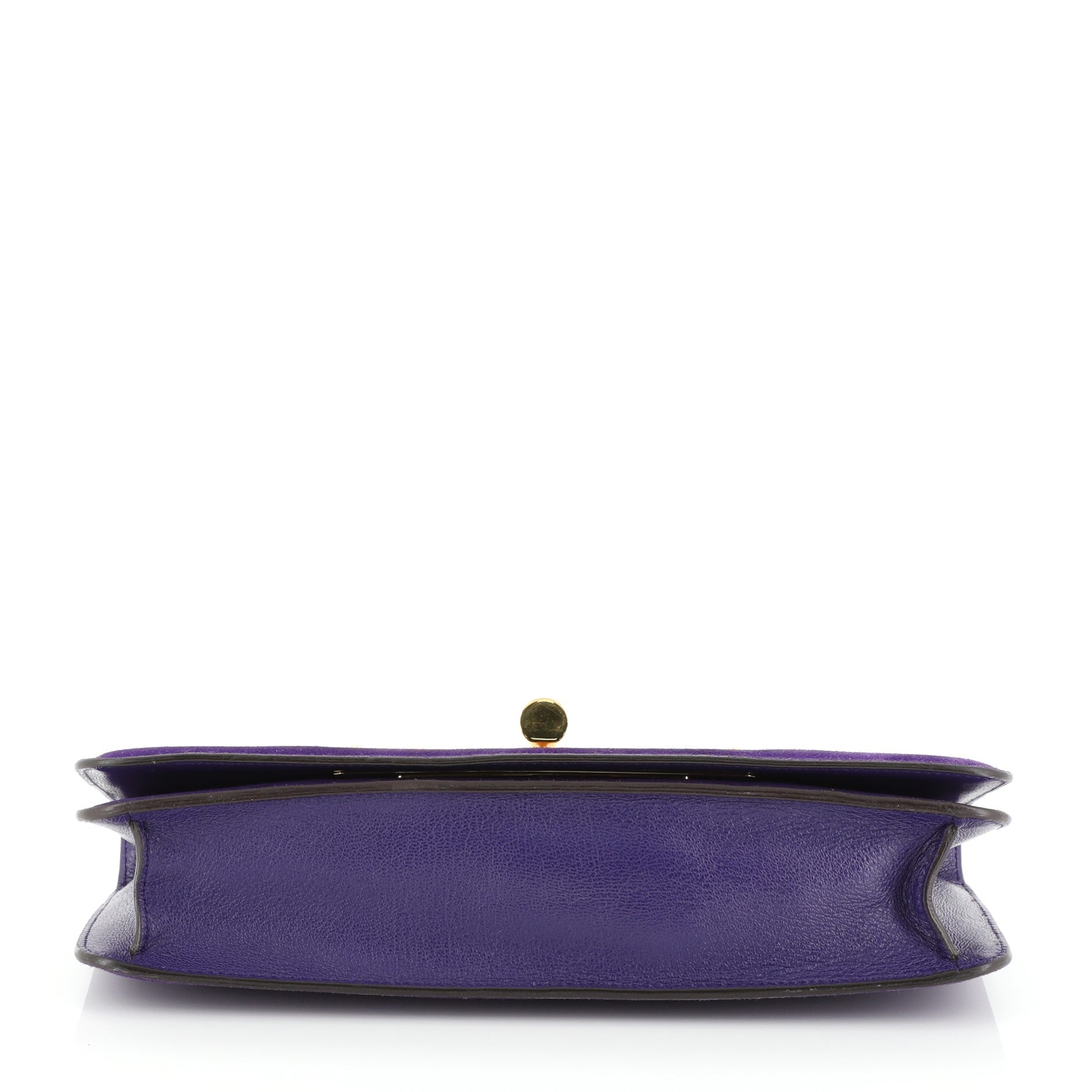 Natalia Convertible Clutch Suede East West