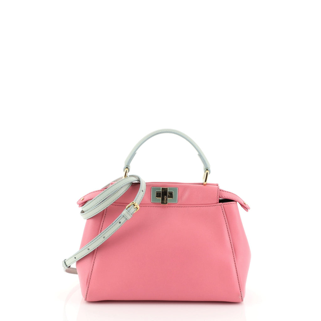 Peekaboo Bag Leather Mini
