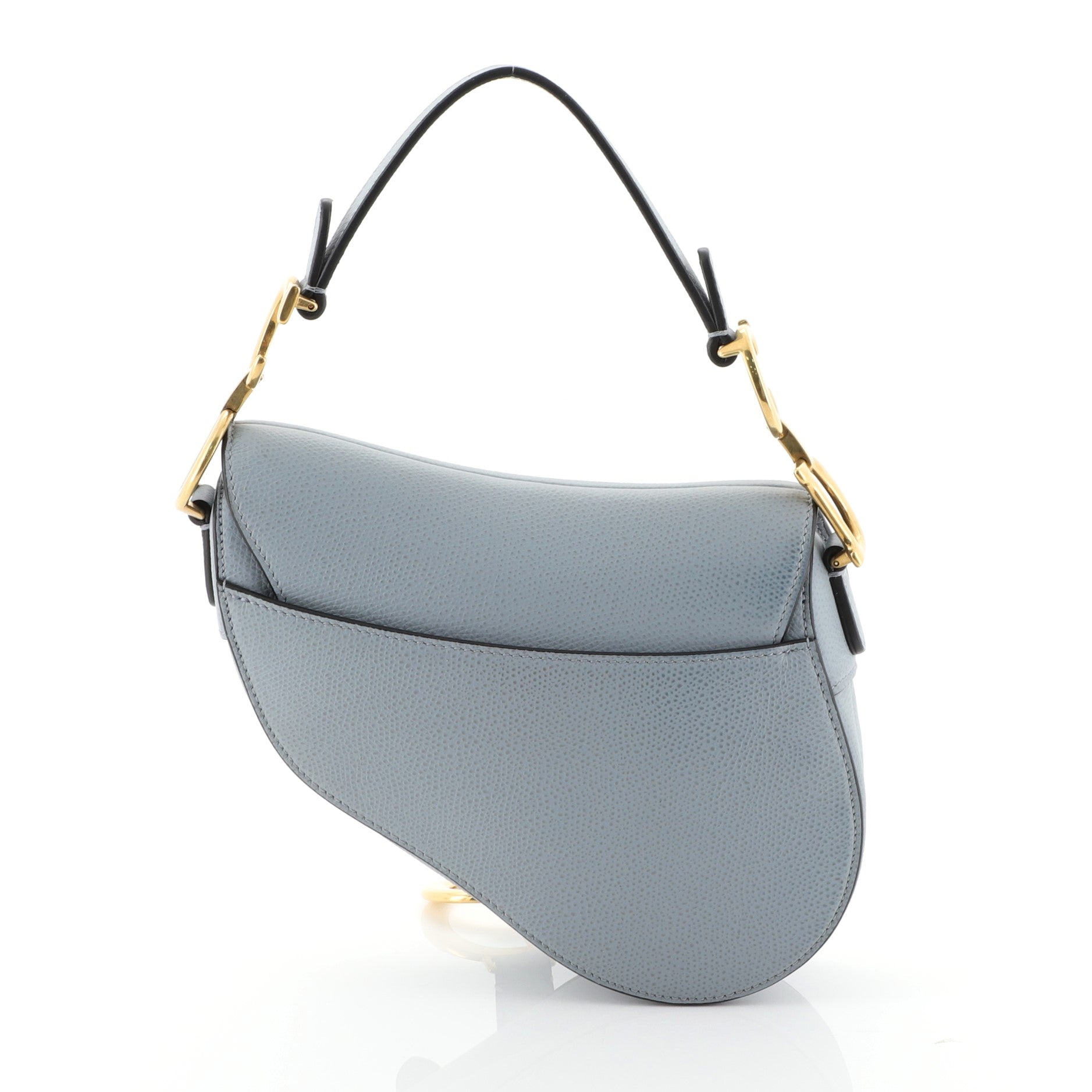 Saddle Handbag Leather Mini