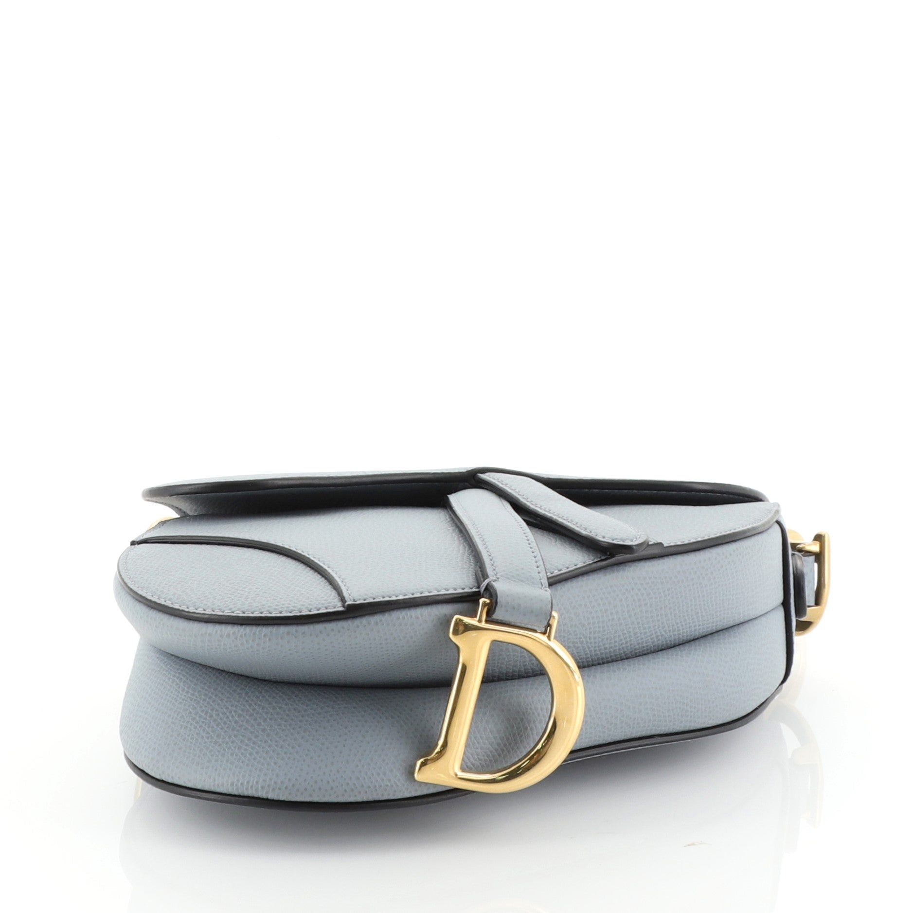 Saddle Handbag Leather Mini