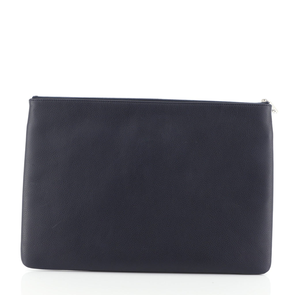 O Case Clutch Quilted Lambskin Large