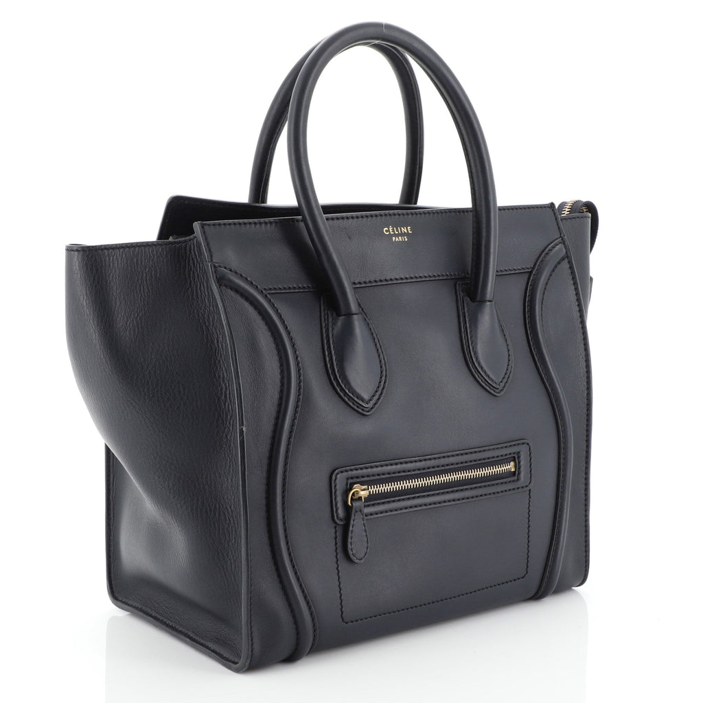 Luggage Handbag Smooth Leather Mini