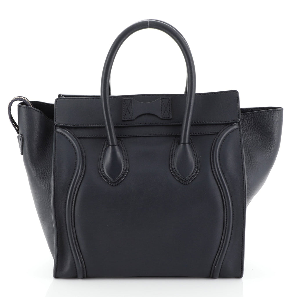 Luggage Handbag Smooth Leather Mini