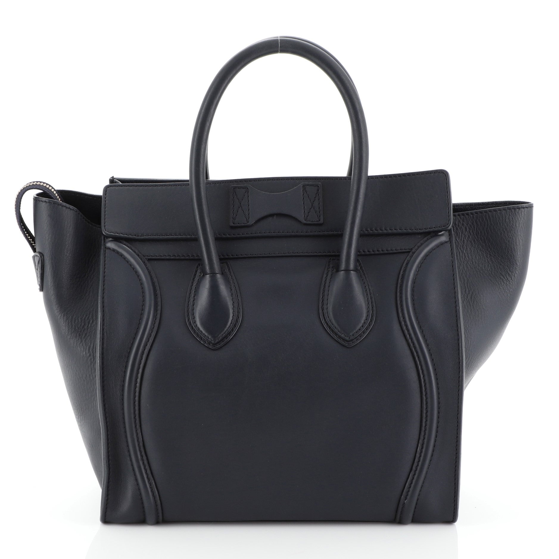 Luggage Handbag Smooth Leather Mini
